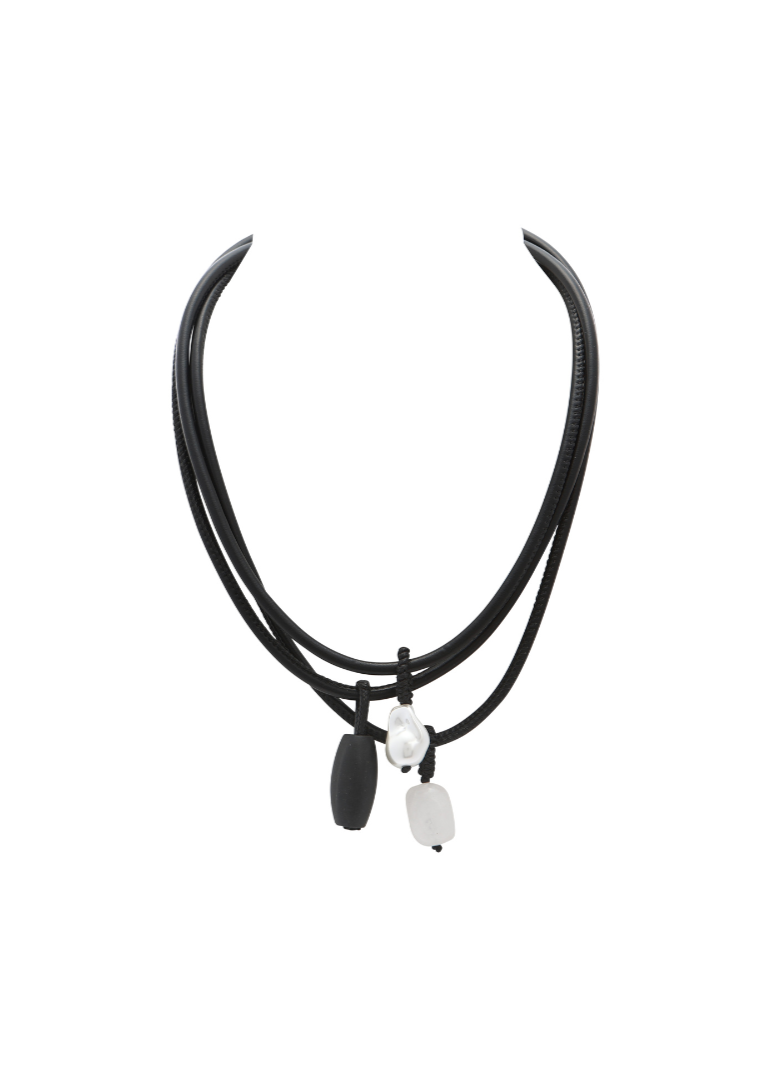 Merx - Triple Strand Layered Necklace