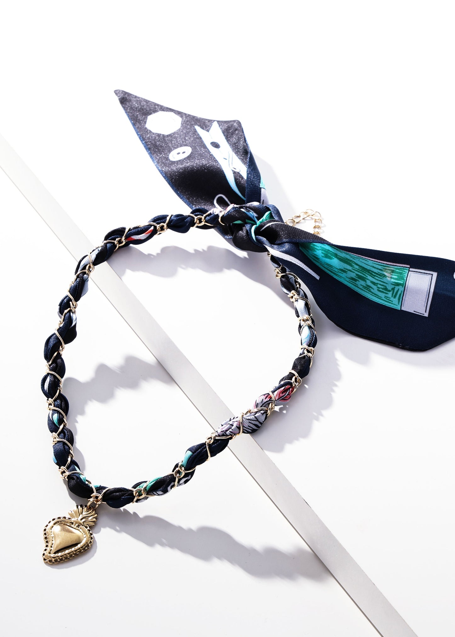 Merx - Twisted Scarf Necklace