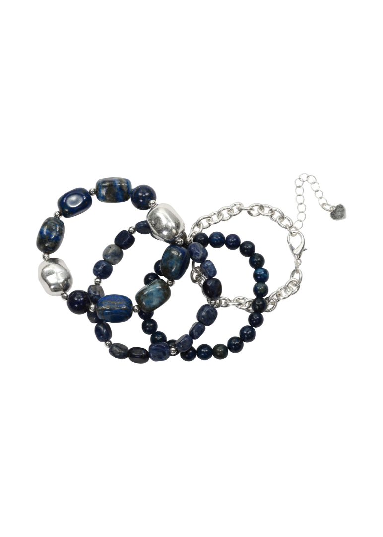 Merx - Navy Mix Bracelet Set