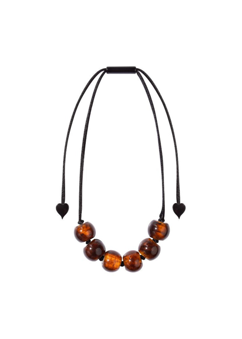 Zsiska Tortoise Beaded Necklace – Shepherd's Fashions