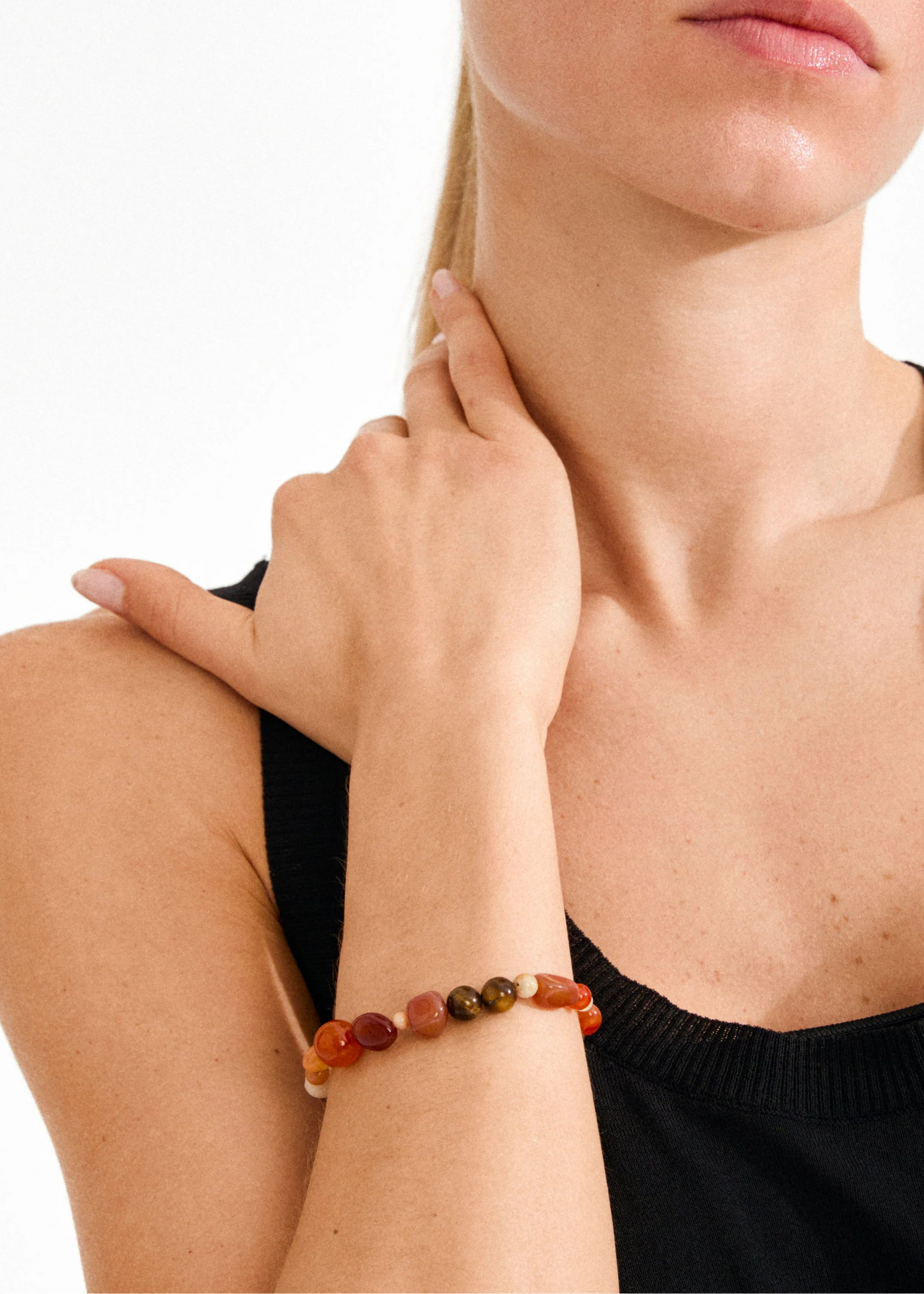 Pilgrim - Iris Semi Precious Stone Bracelet