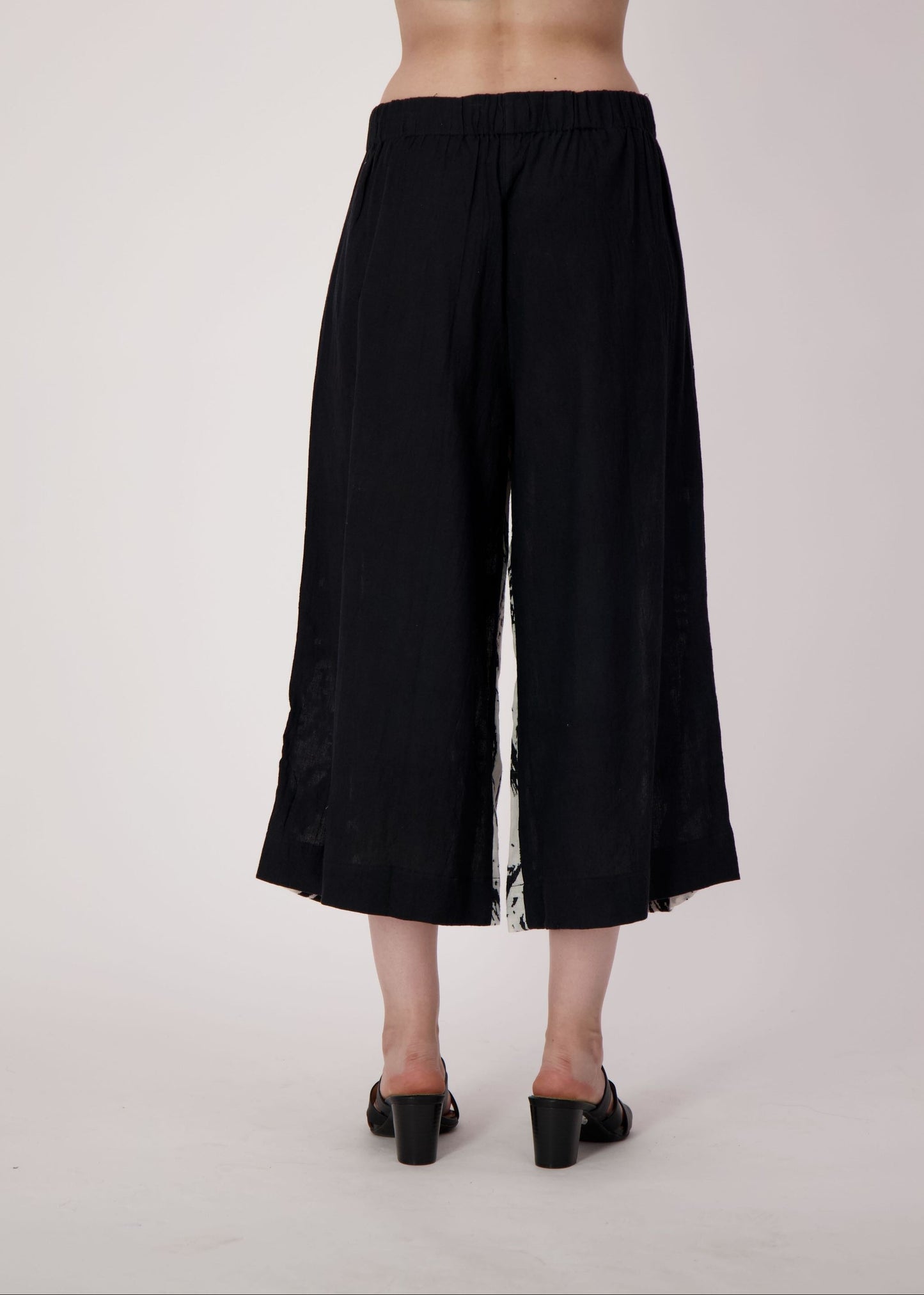Spanner - Jacquard Cotton-Linen Pant With Solid Back Panel - SALE