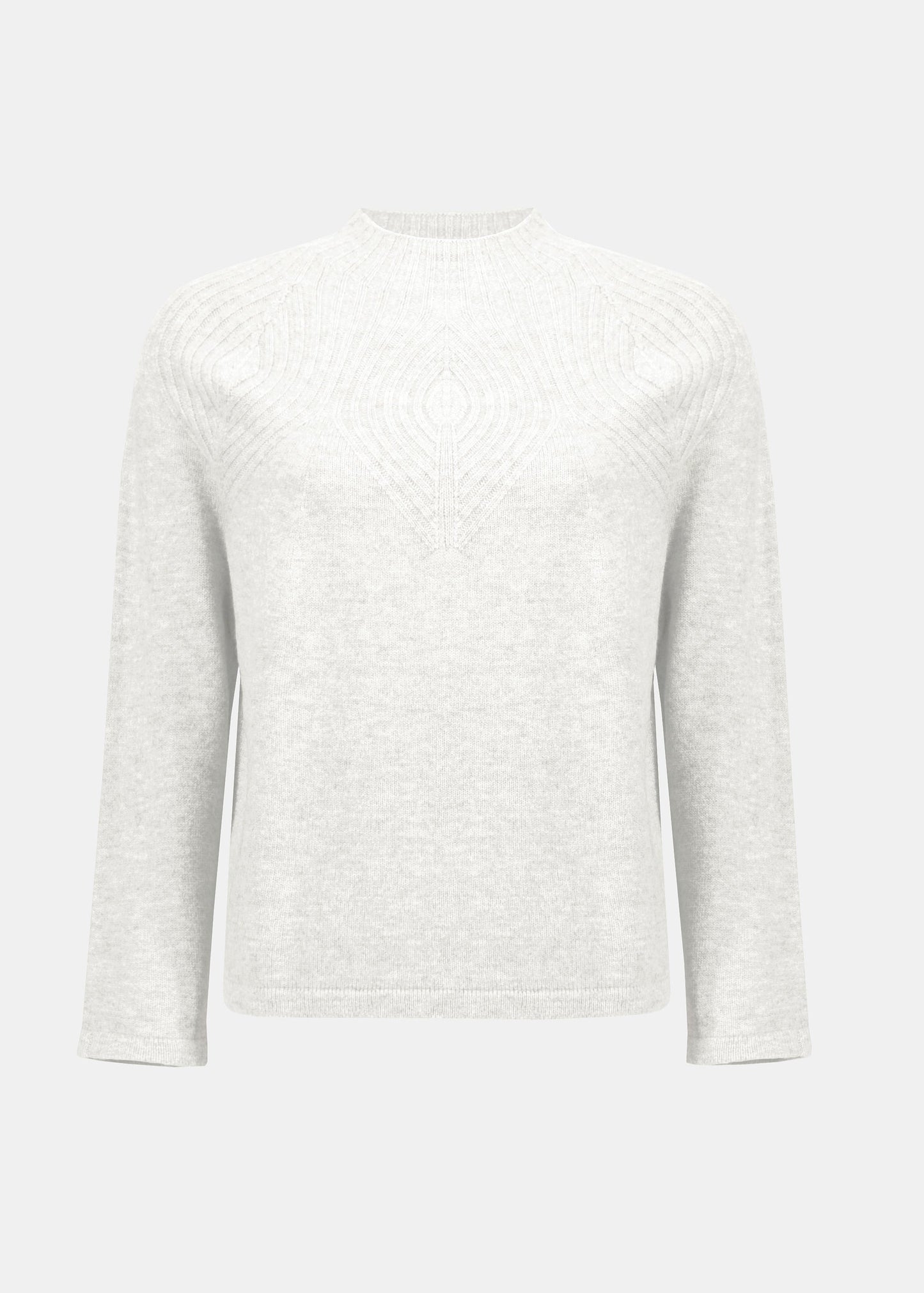 Joseph Ribkoff - Wool Blend Sweater with Placement Stitch