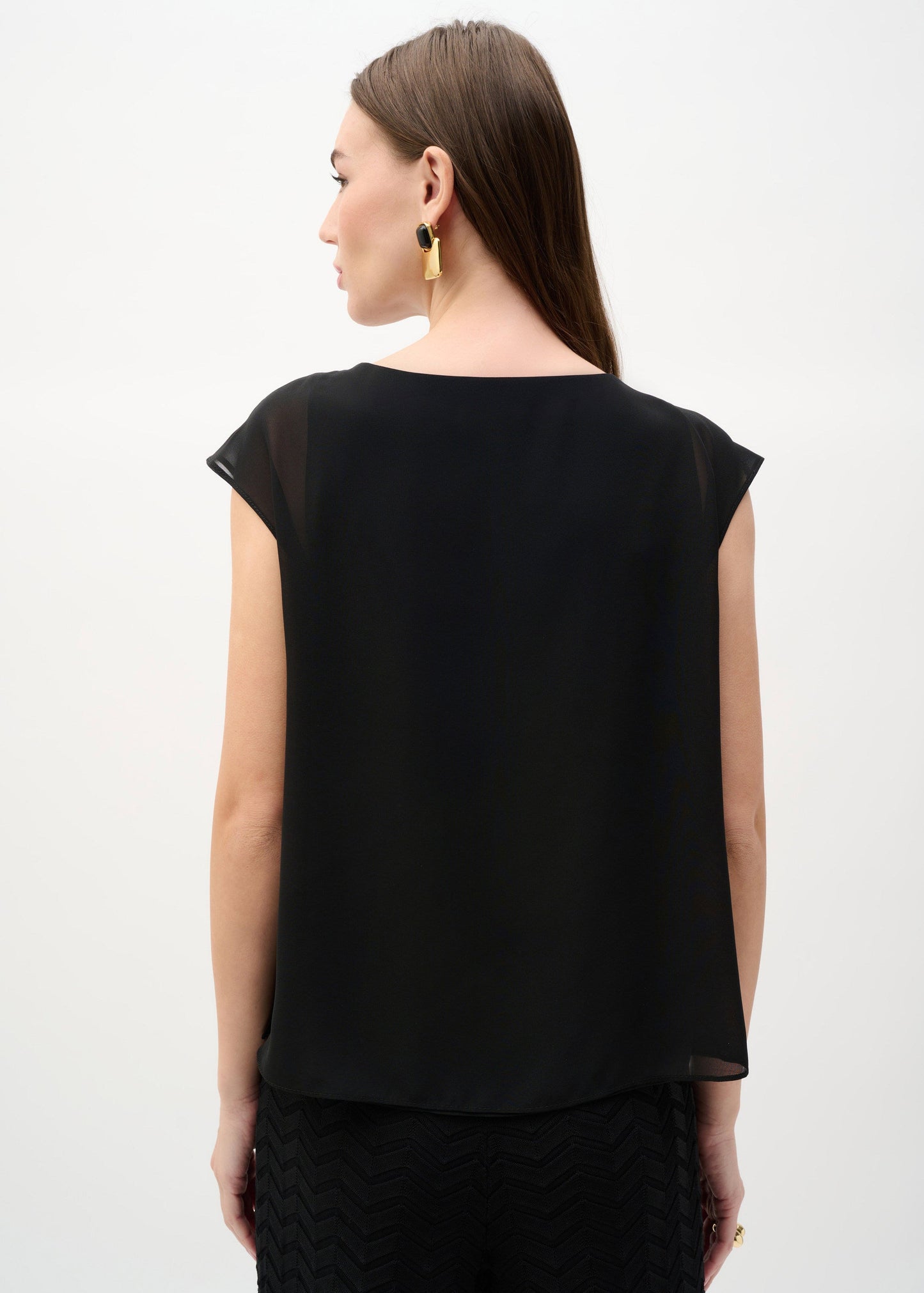 Joseph Ribkoff - Chic Plain Pullover Top