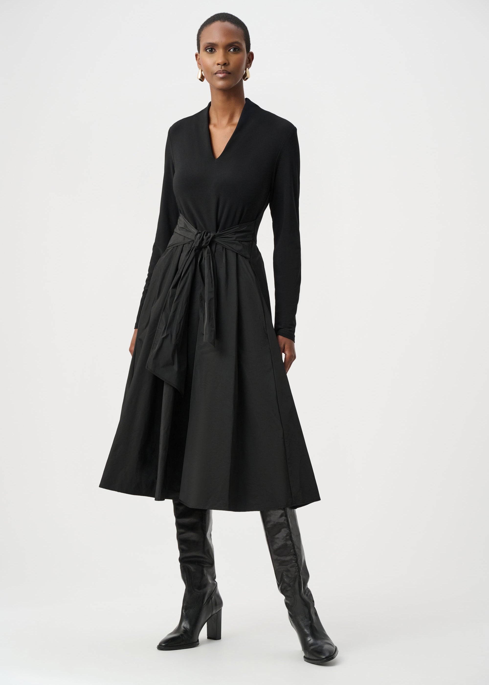Joseph Ribkoff - Silky Knit and Memory Fit and Flare Dress