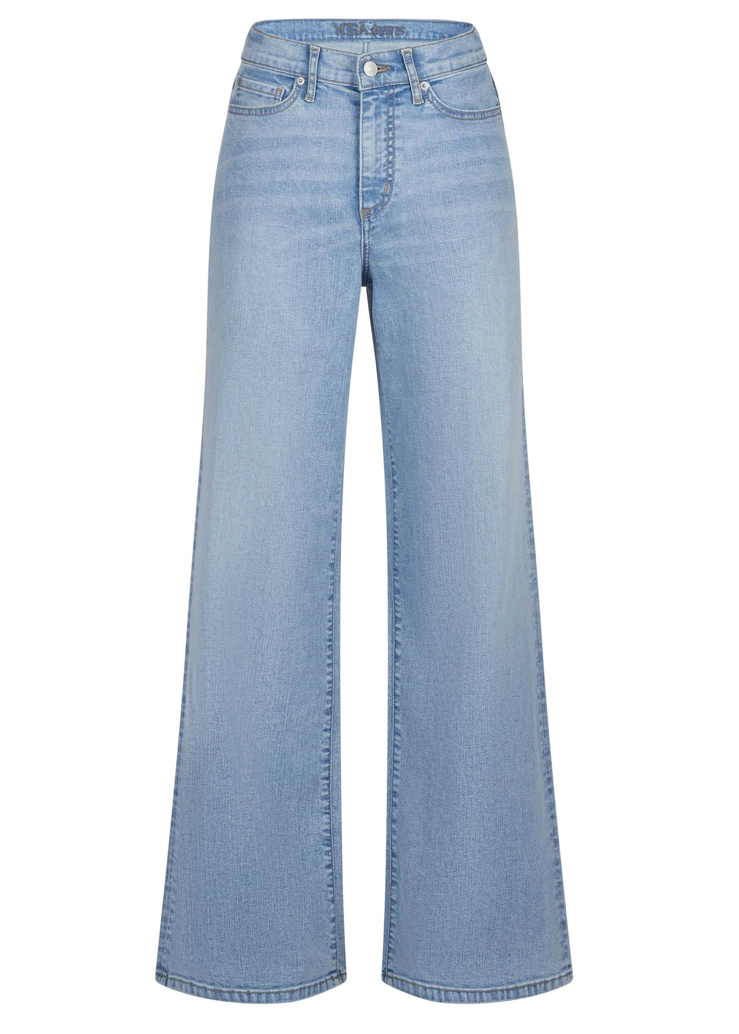 Yoga Jeans - Lily Wide Leg Jeans - Begonia