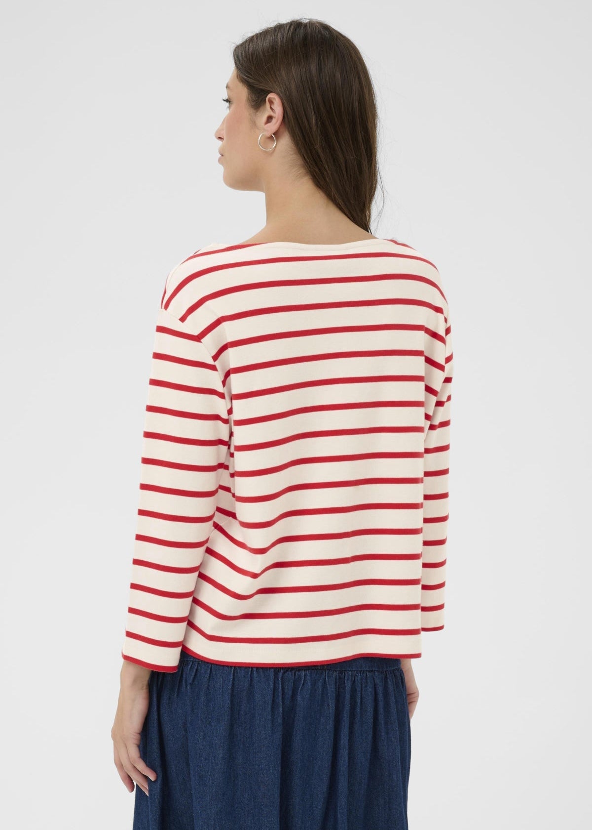 POPPY RED STRIPE