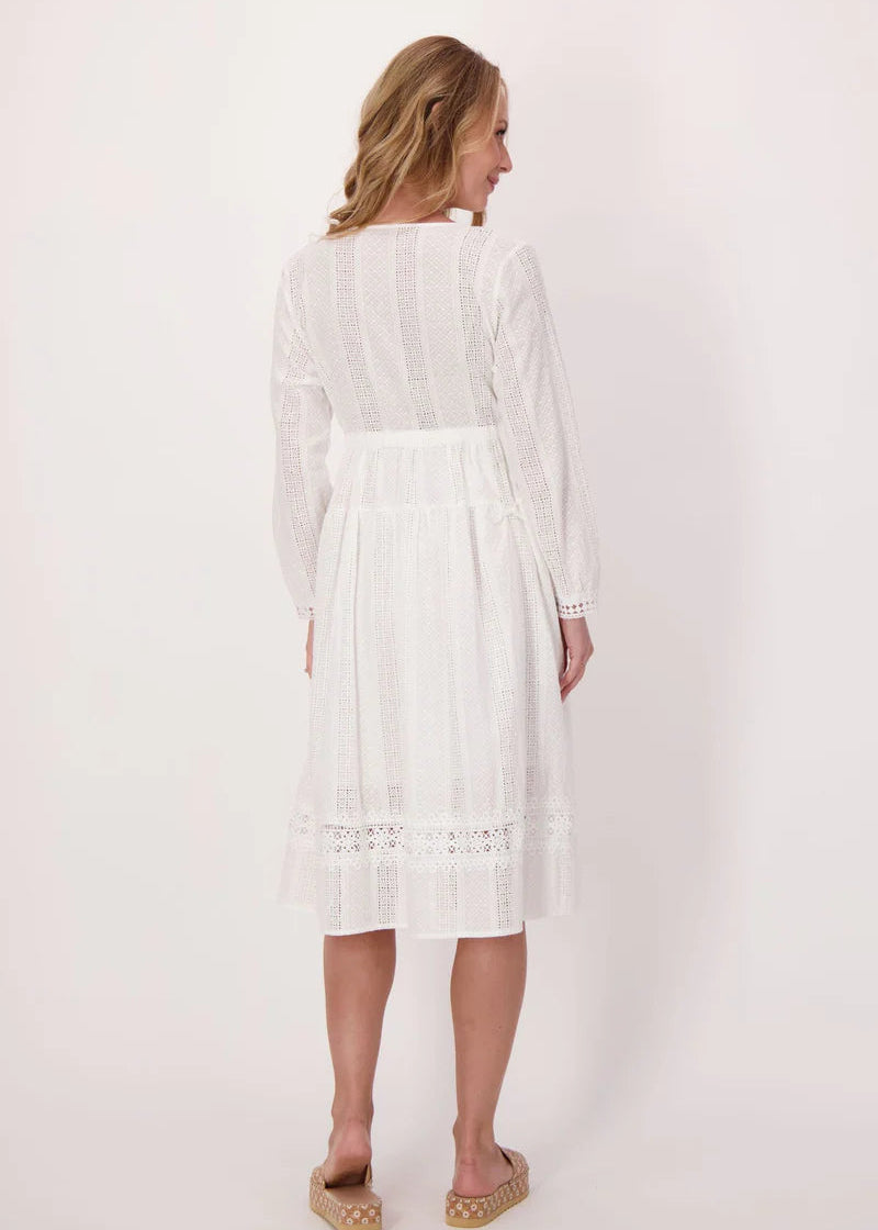 Gabby Isabella - Eyelet Cotton Dress