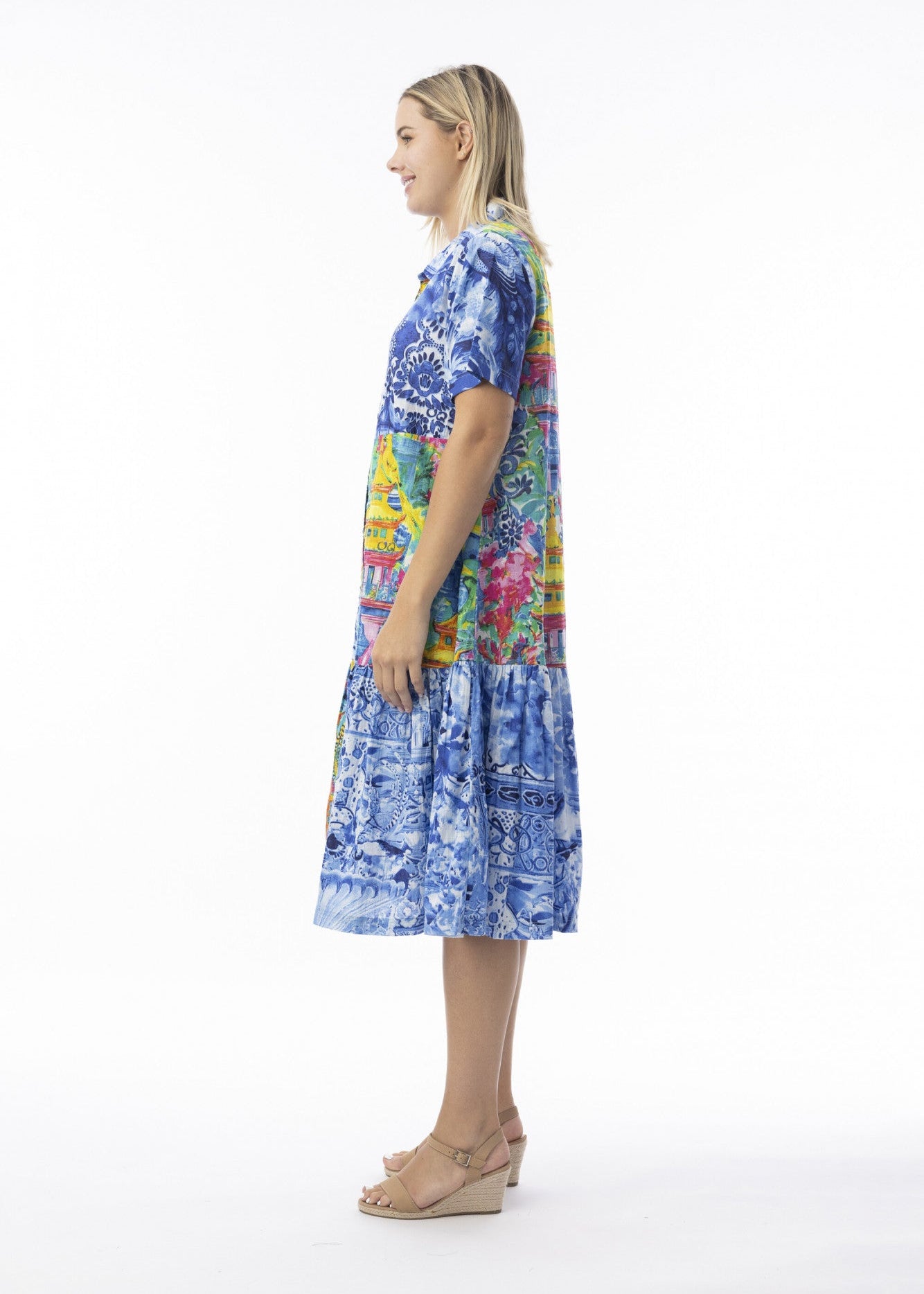 Orientique - Okayama Patch Collar Dress