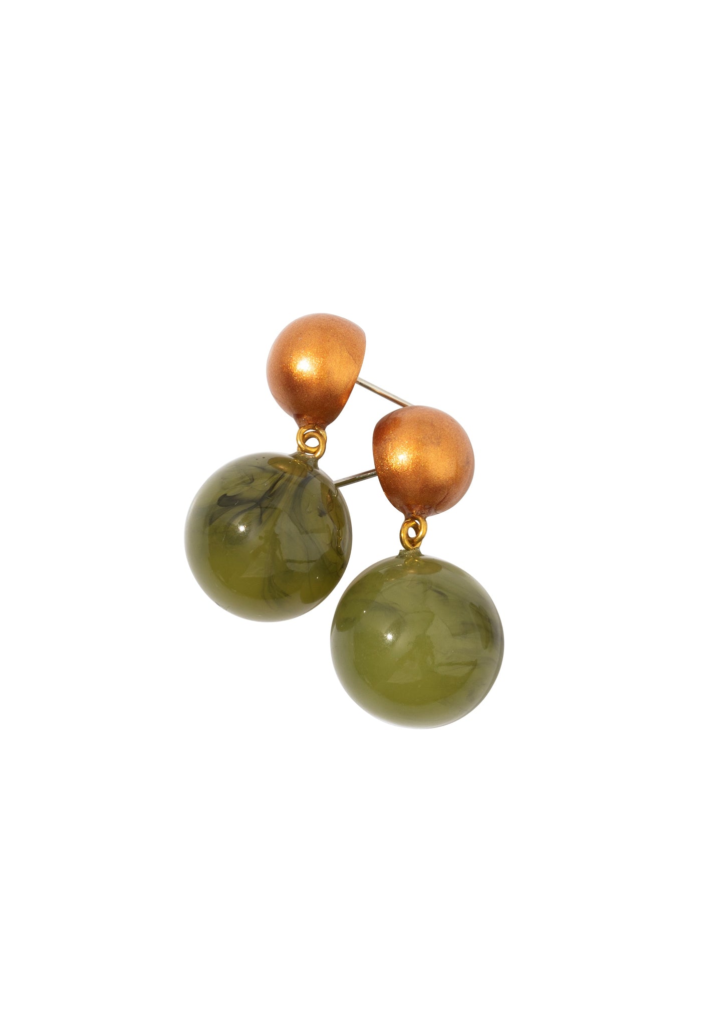 Zsiska - Isla Drop Earrings Green