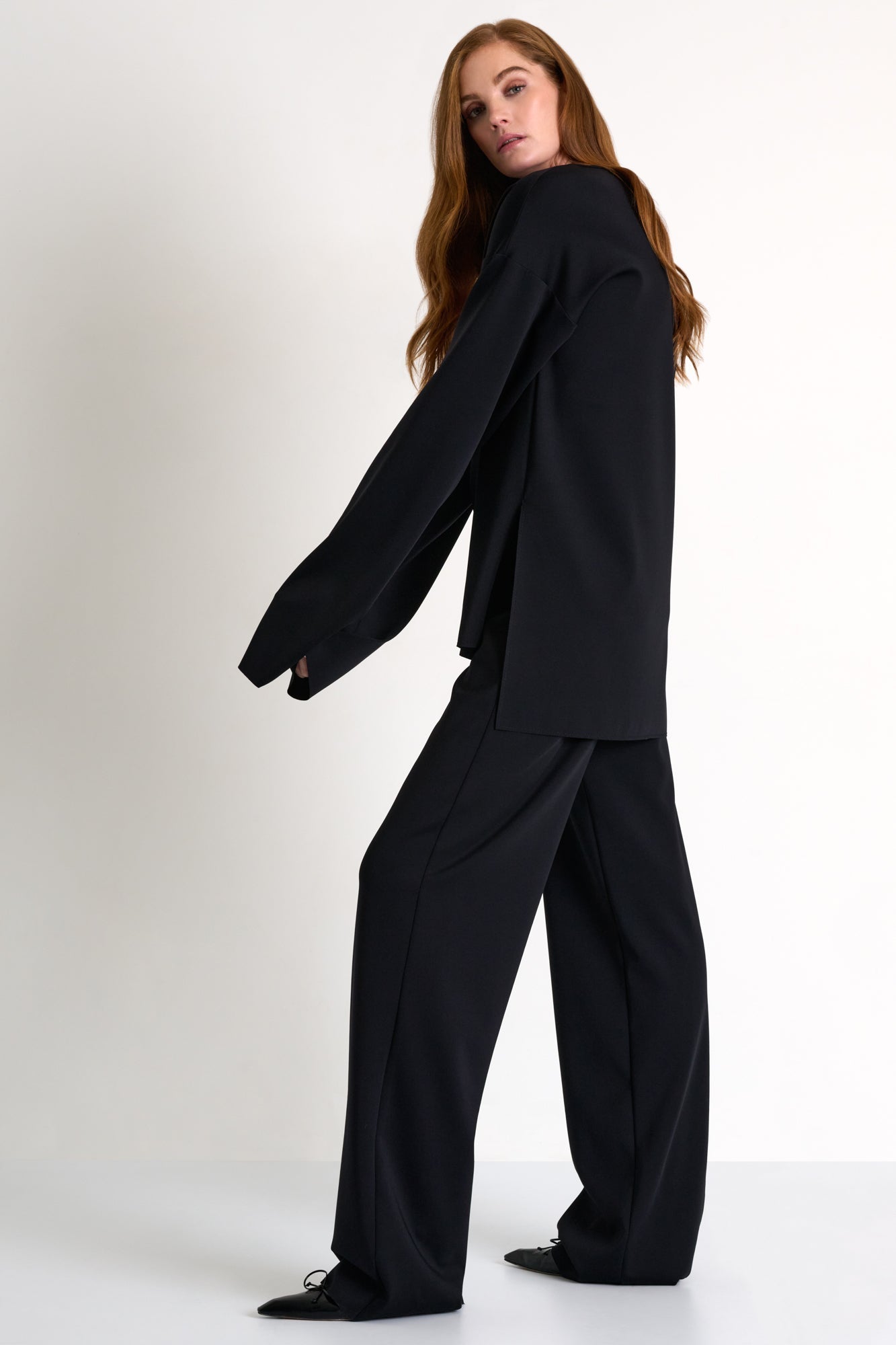 SHAN - Tailored Wide-leg Pants - Online Exclusive