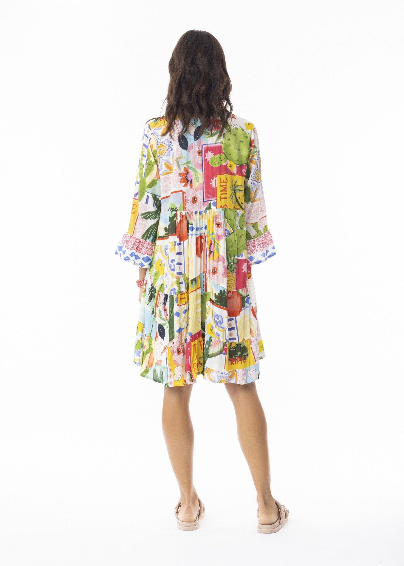 Escape by Orientique - Erica 3/4 sleeve Dress