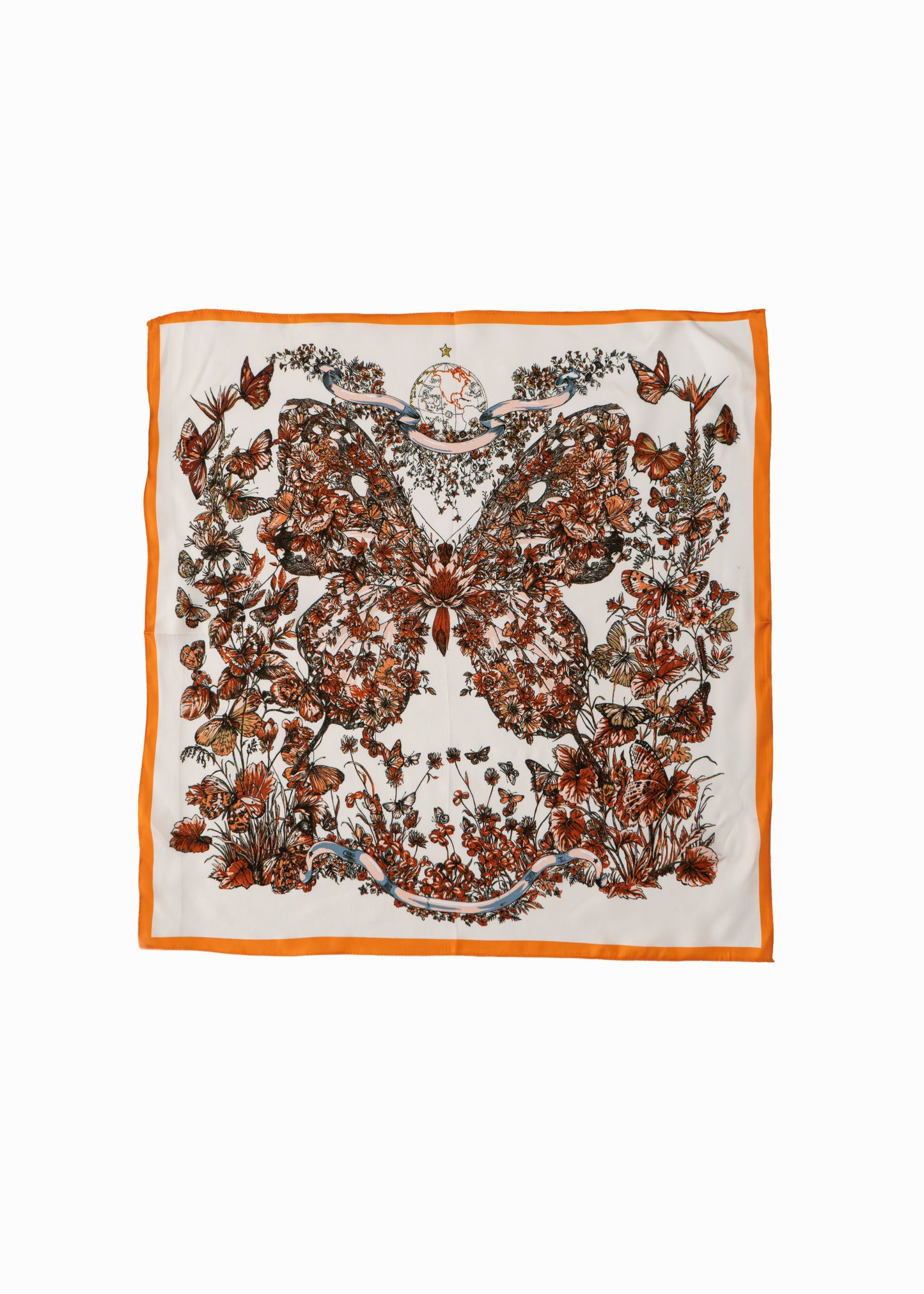 Enchanted Butterfly Silk Neckerchief