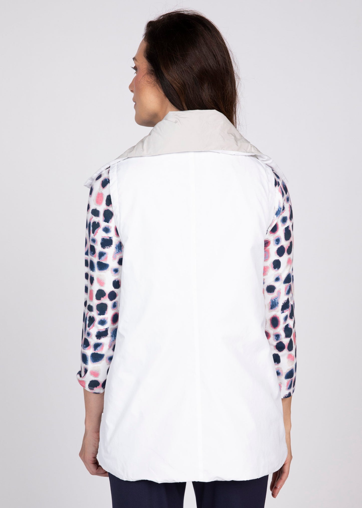 Olivia - Reversible Taffeta Magnetic Vest