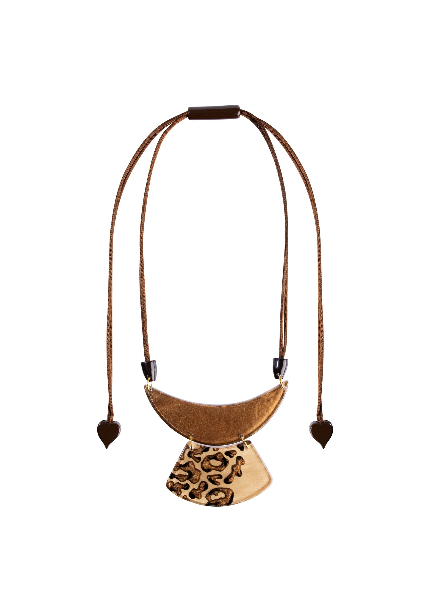 Zsiska - Autumn Leopard Adjustable Necklace