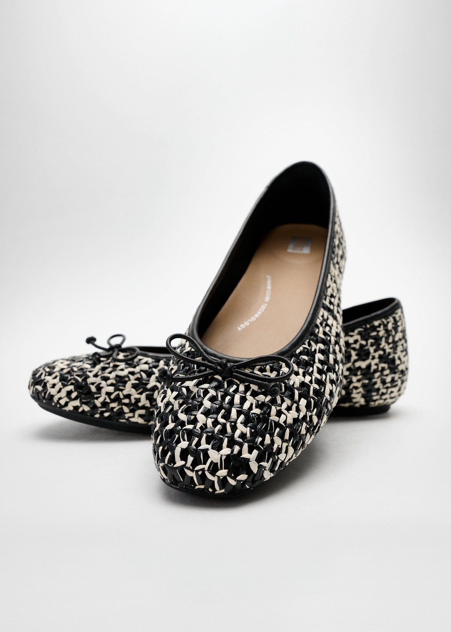 FitFlop - Delicato Bow Woven Ballet Flats - SALE