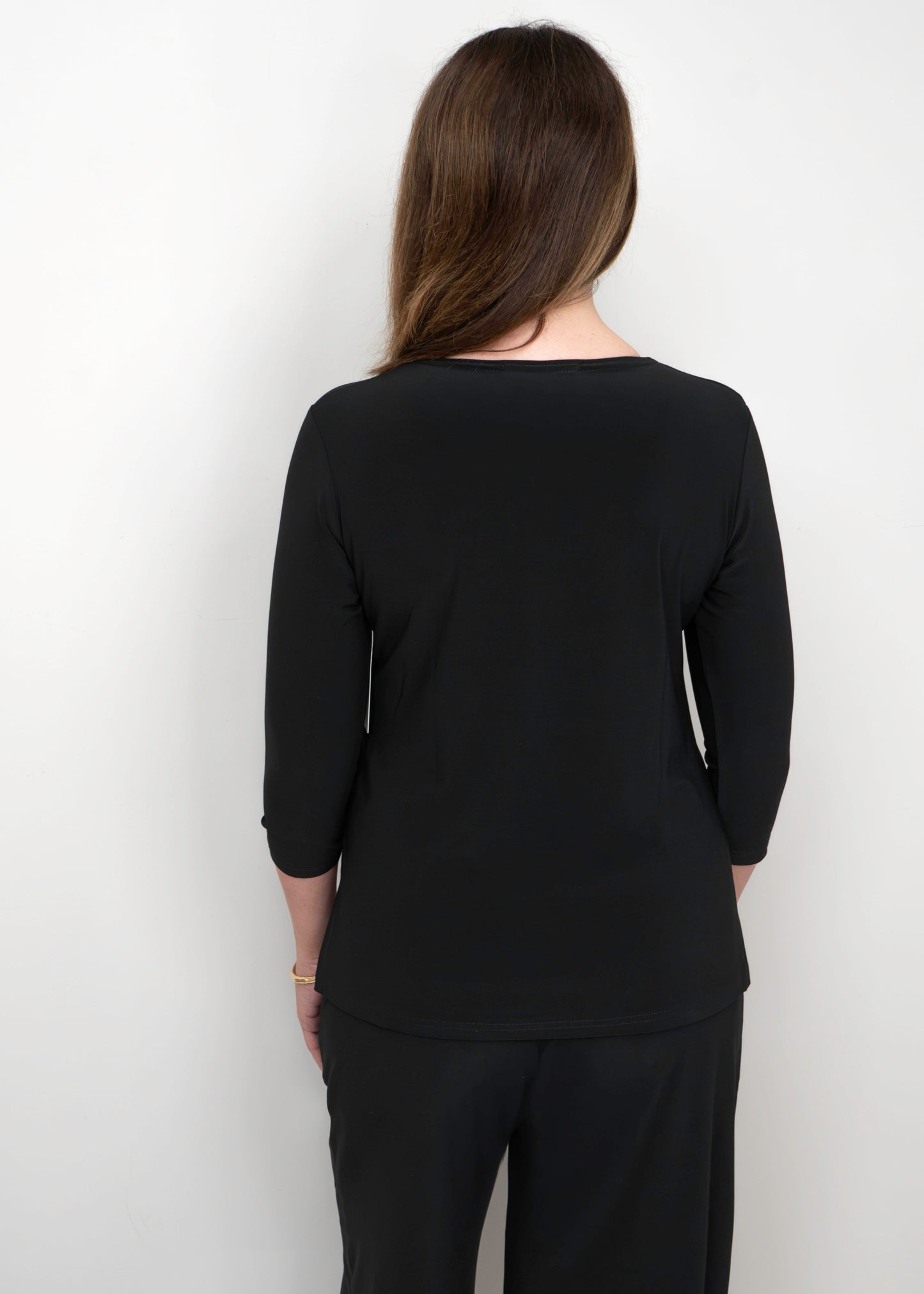 Sympli - Nu Ideal 3/4 Sleeve Top Short