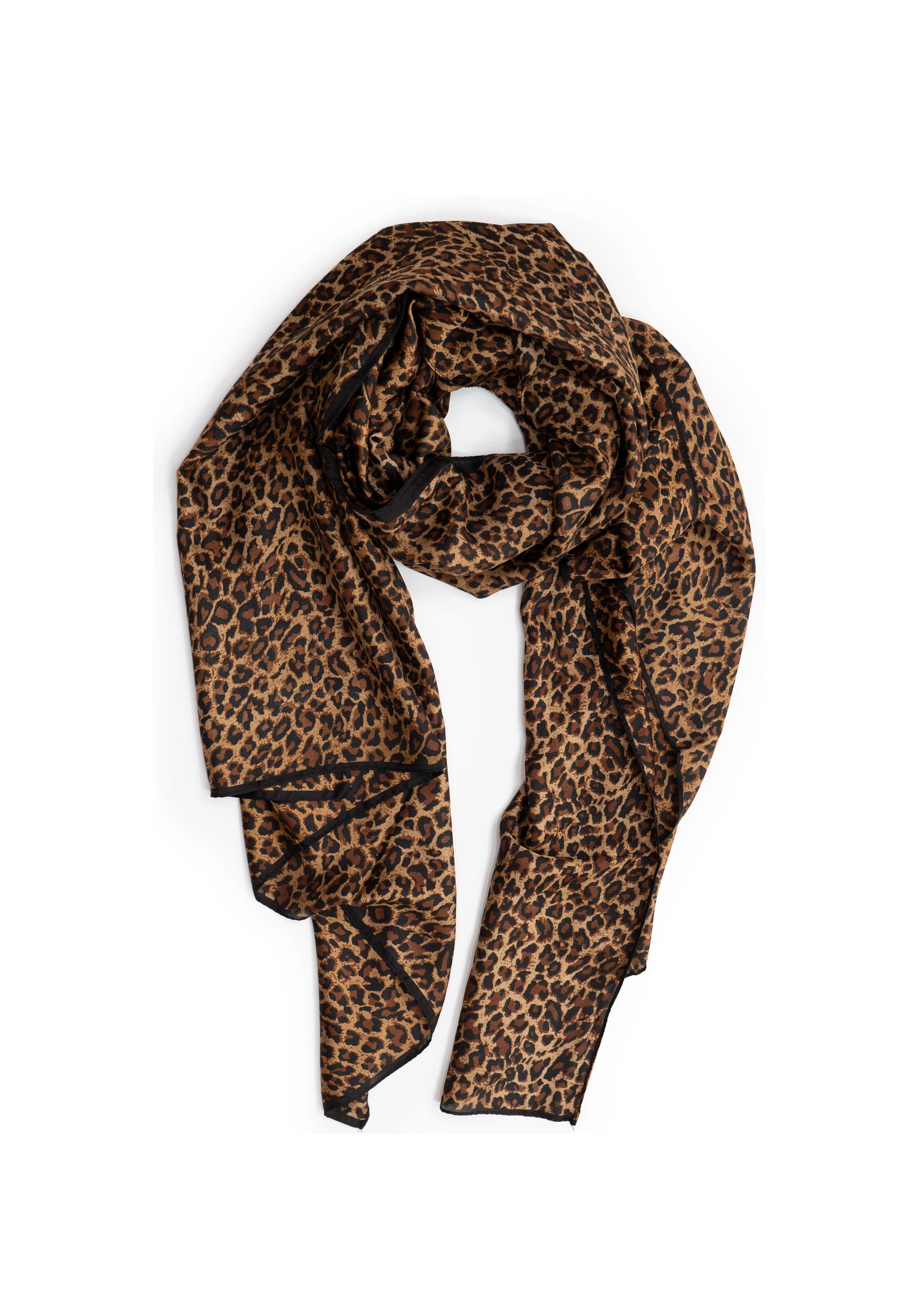 Oversized Leopard Scarf