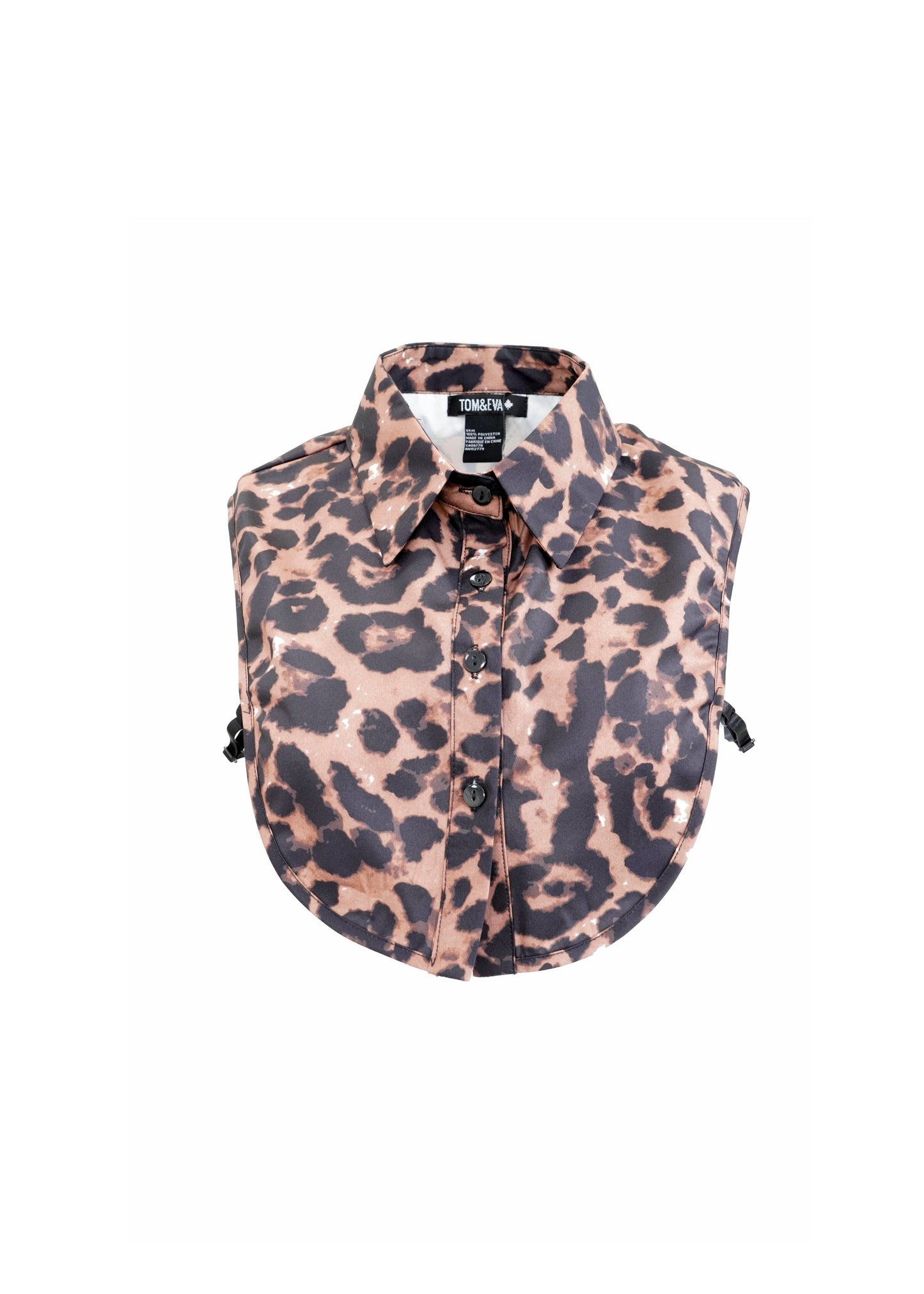 Tom & Eva - Brown Animal Print Dickie