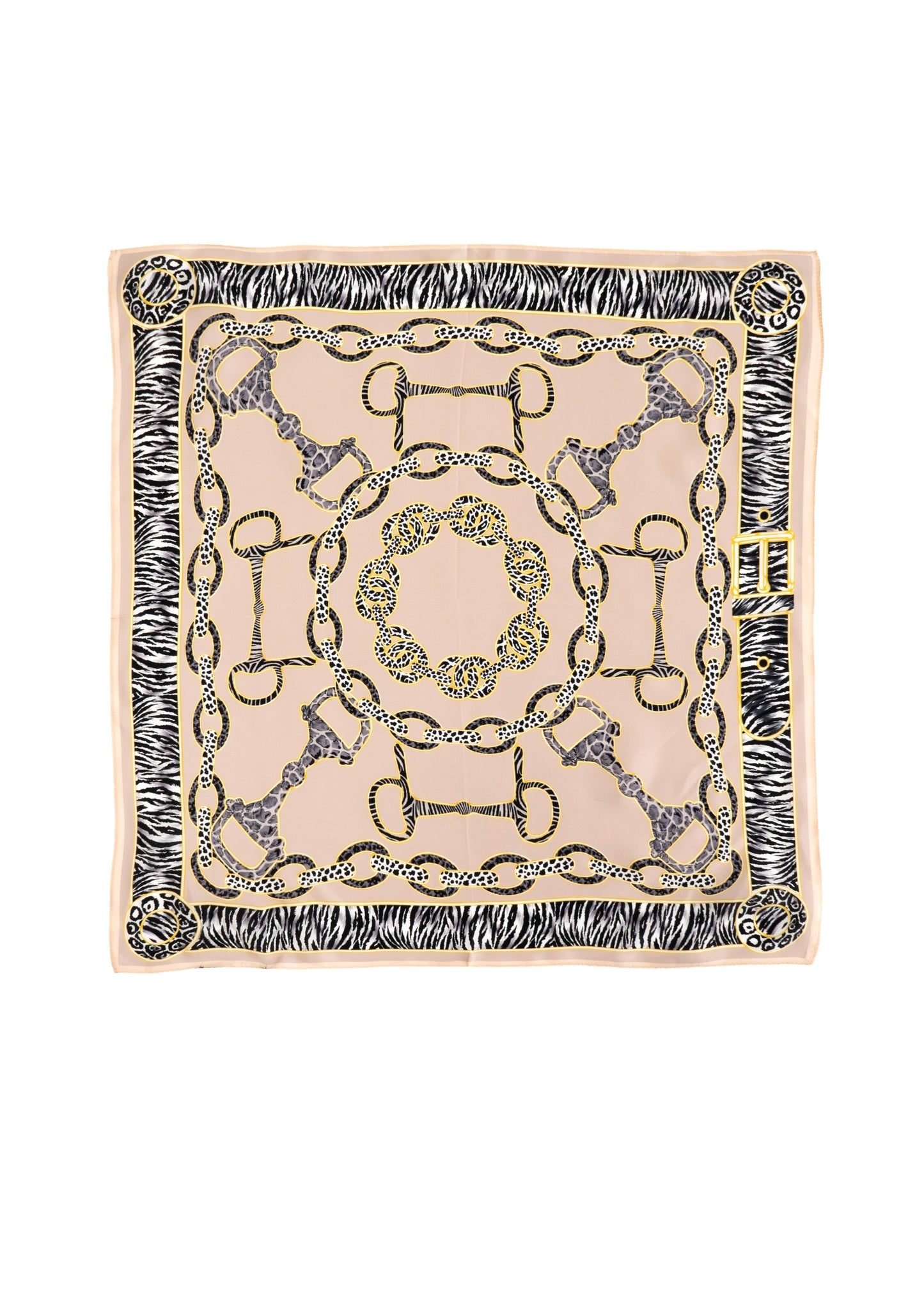 Tom & Eva - Wild Chain Silk Neckerchief