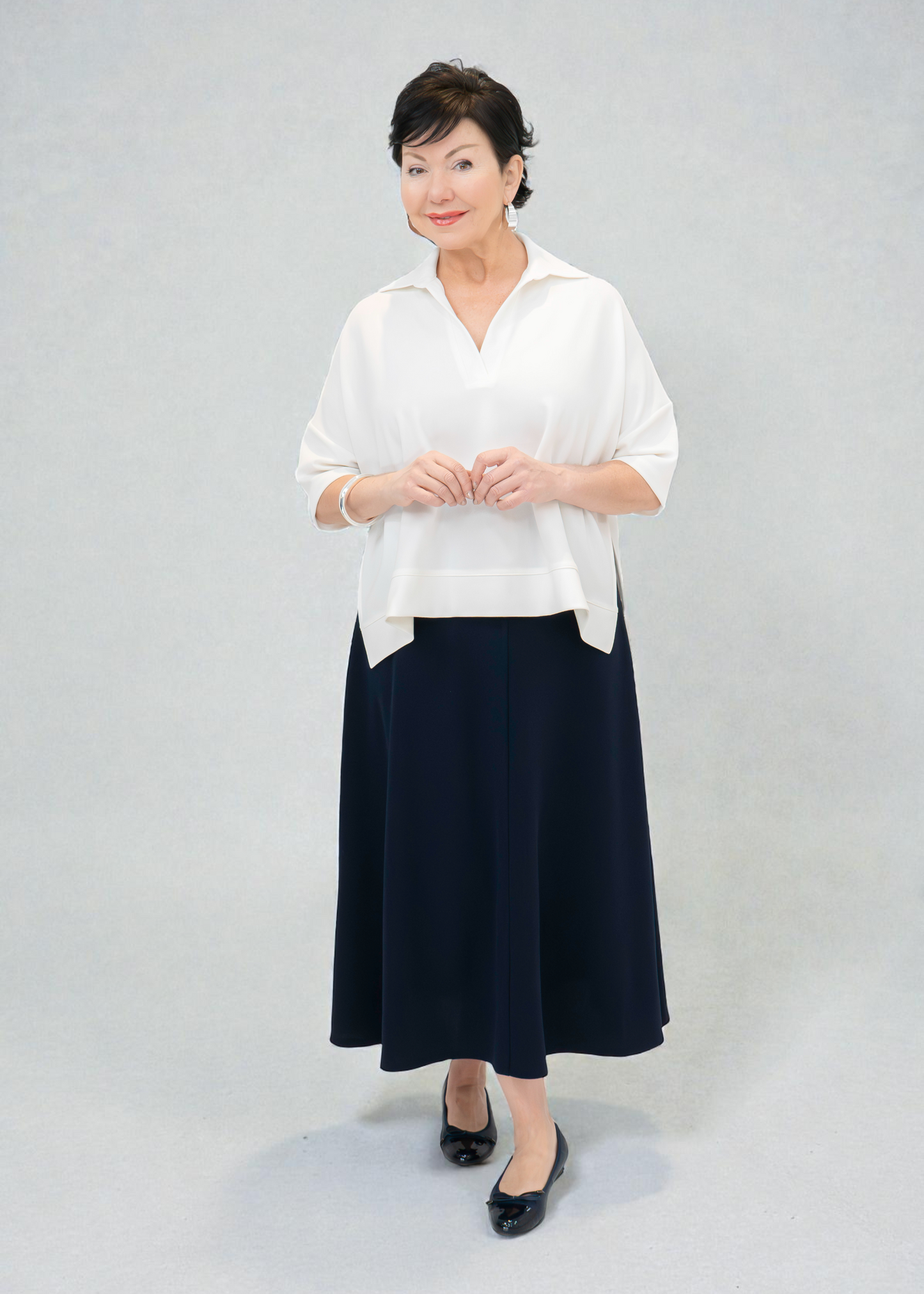 Shepherd's - Crepe A-line Skirt