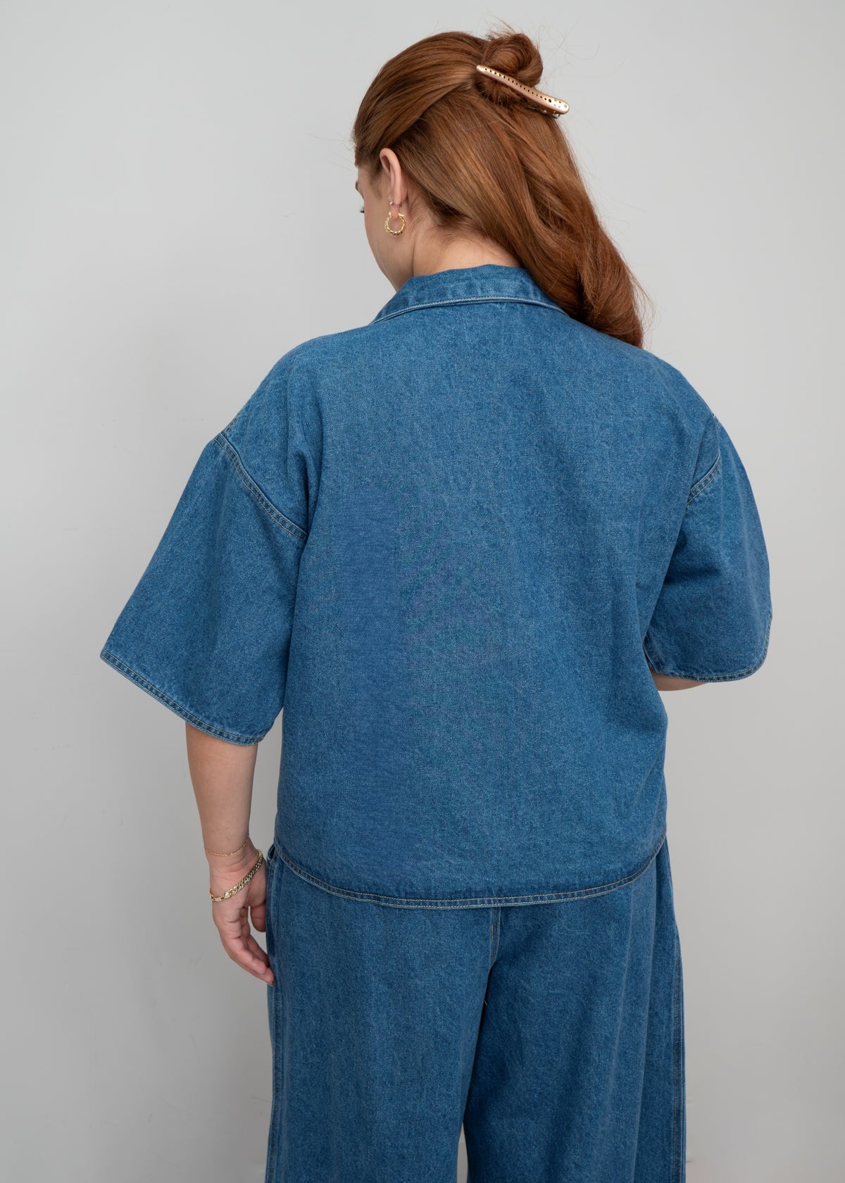 Pokoloko - Denim Short Sleeve Jacket