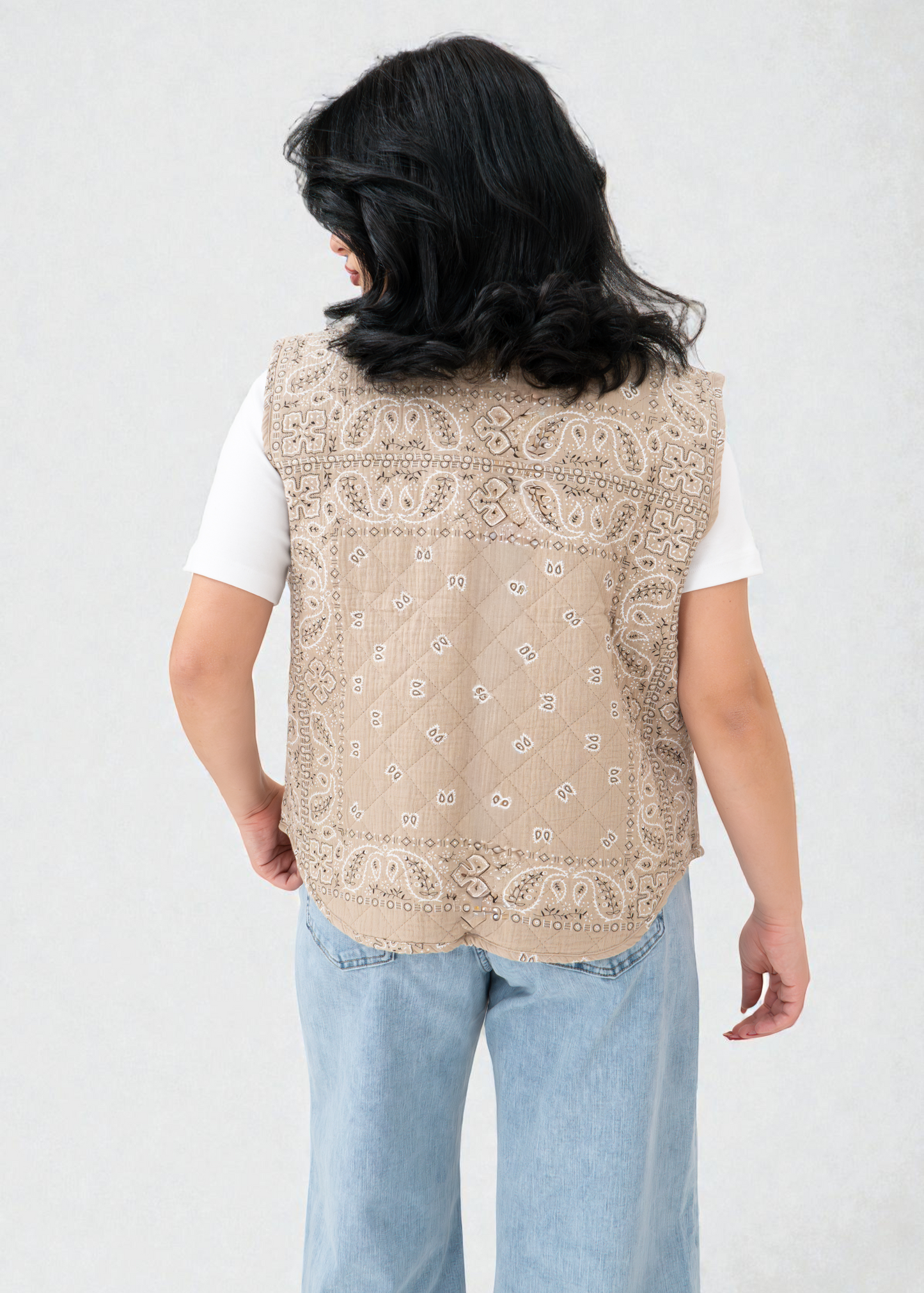 Shannon Passero - Bandana Quilted Vest