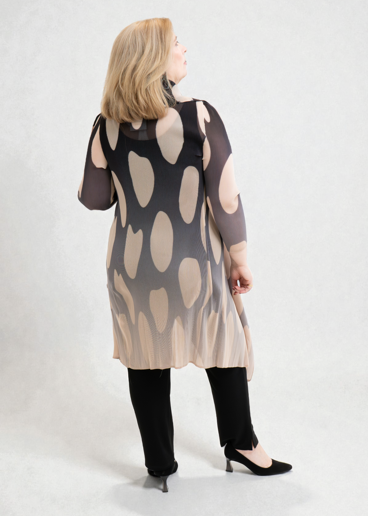 Alquema - Collare Coat Printed