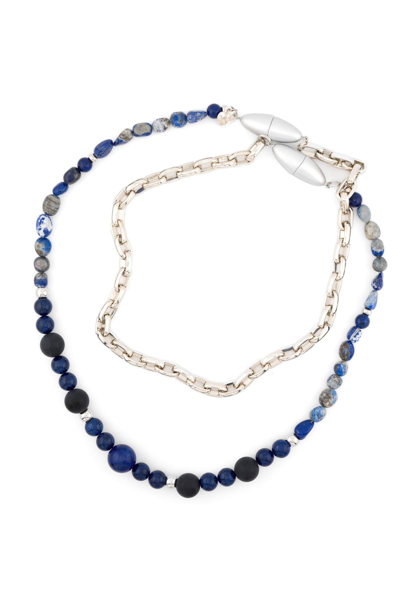 CCB - 2-IN-1 Blue Mix Necklace