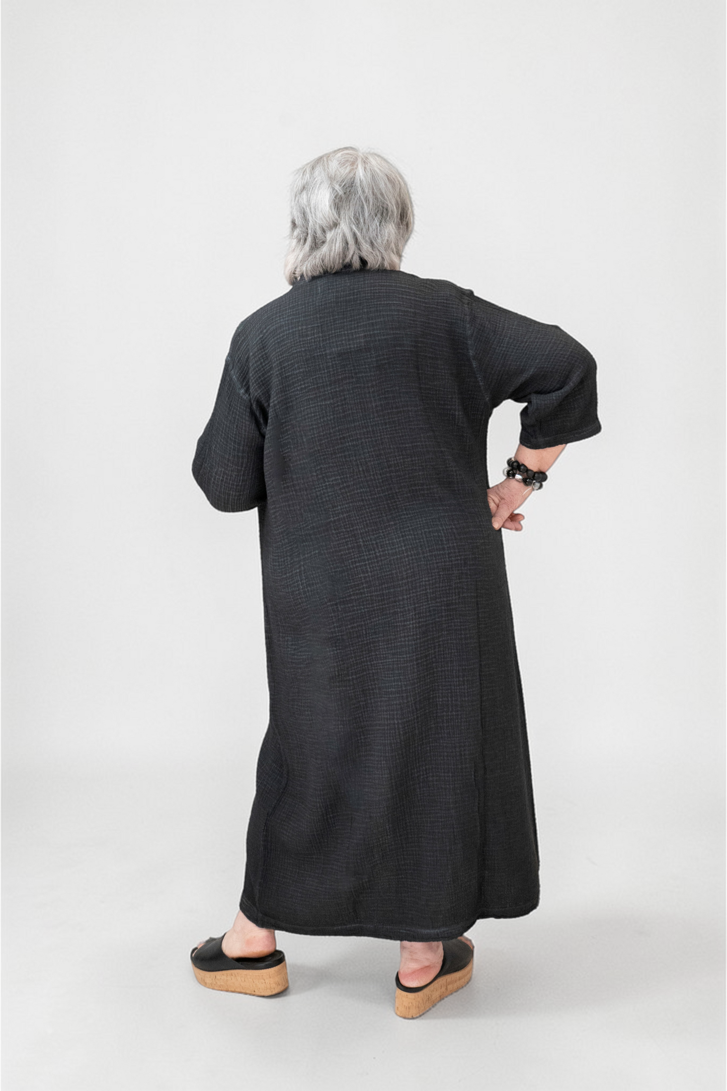 Pokoloko - Crinkle Shirt Dress - Plus