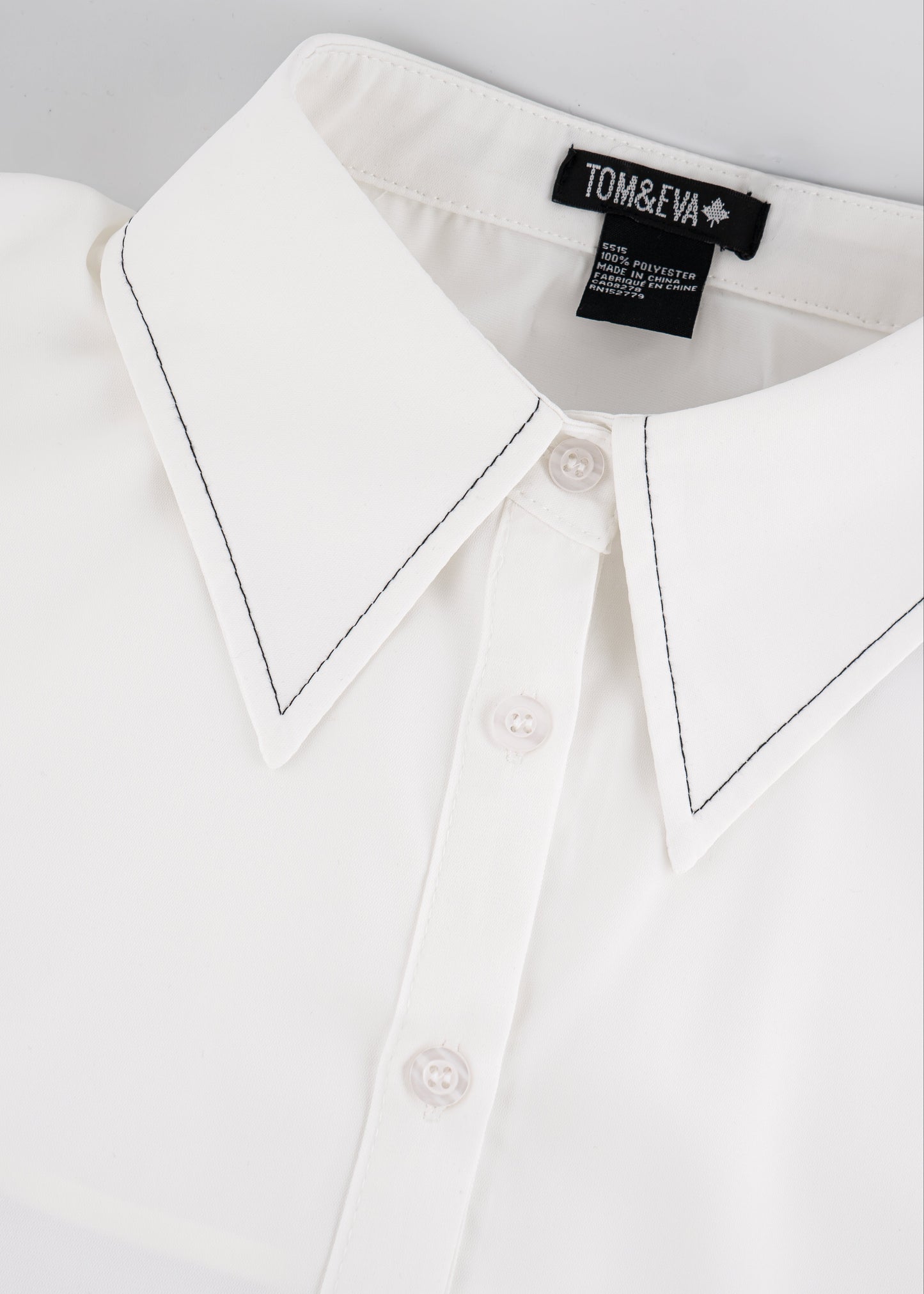 Contrast Stitch Dickie