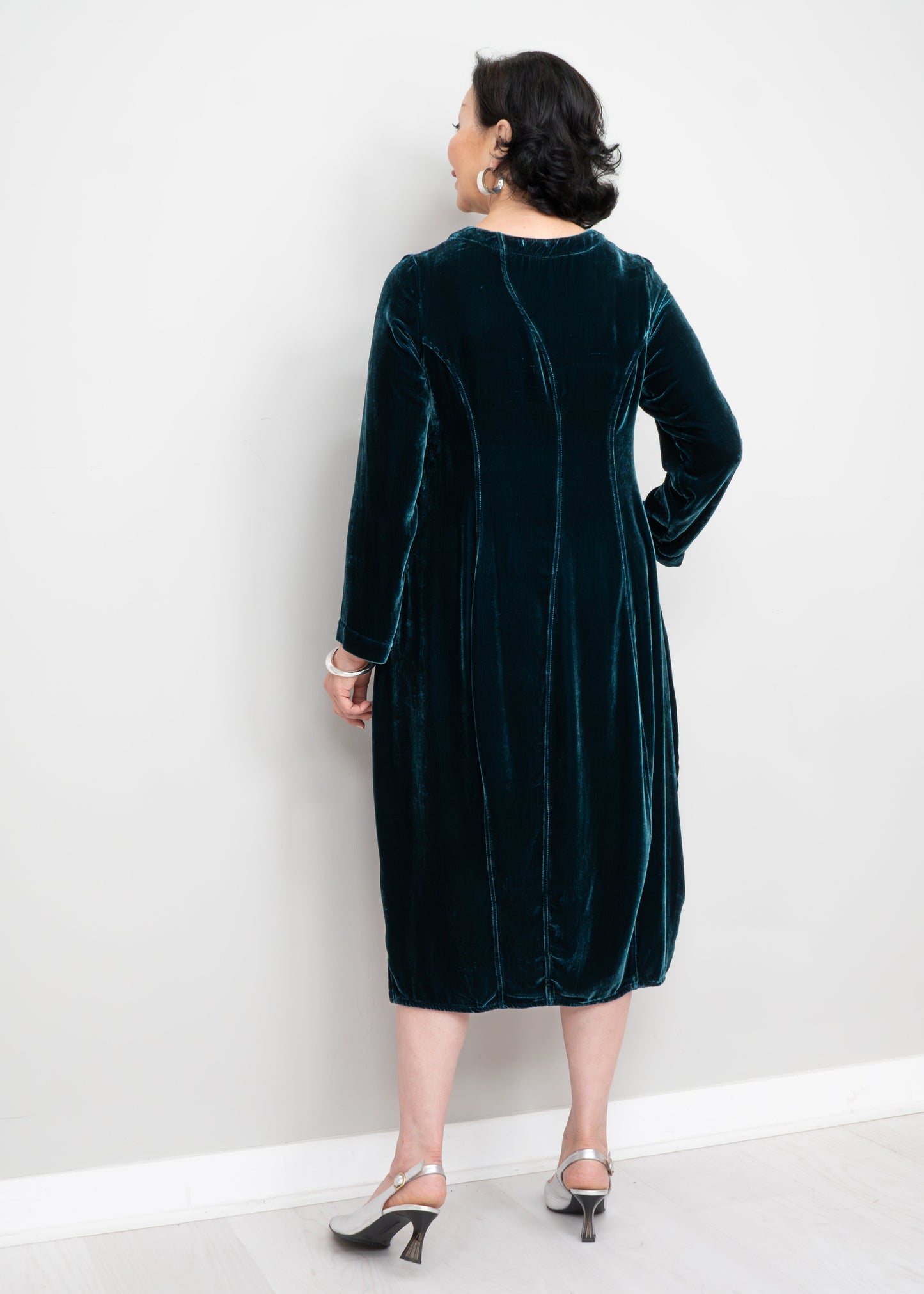 Grizas - Velvet Balloon Dress