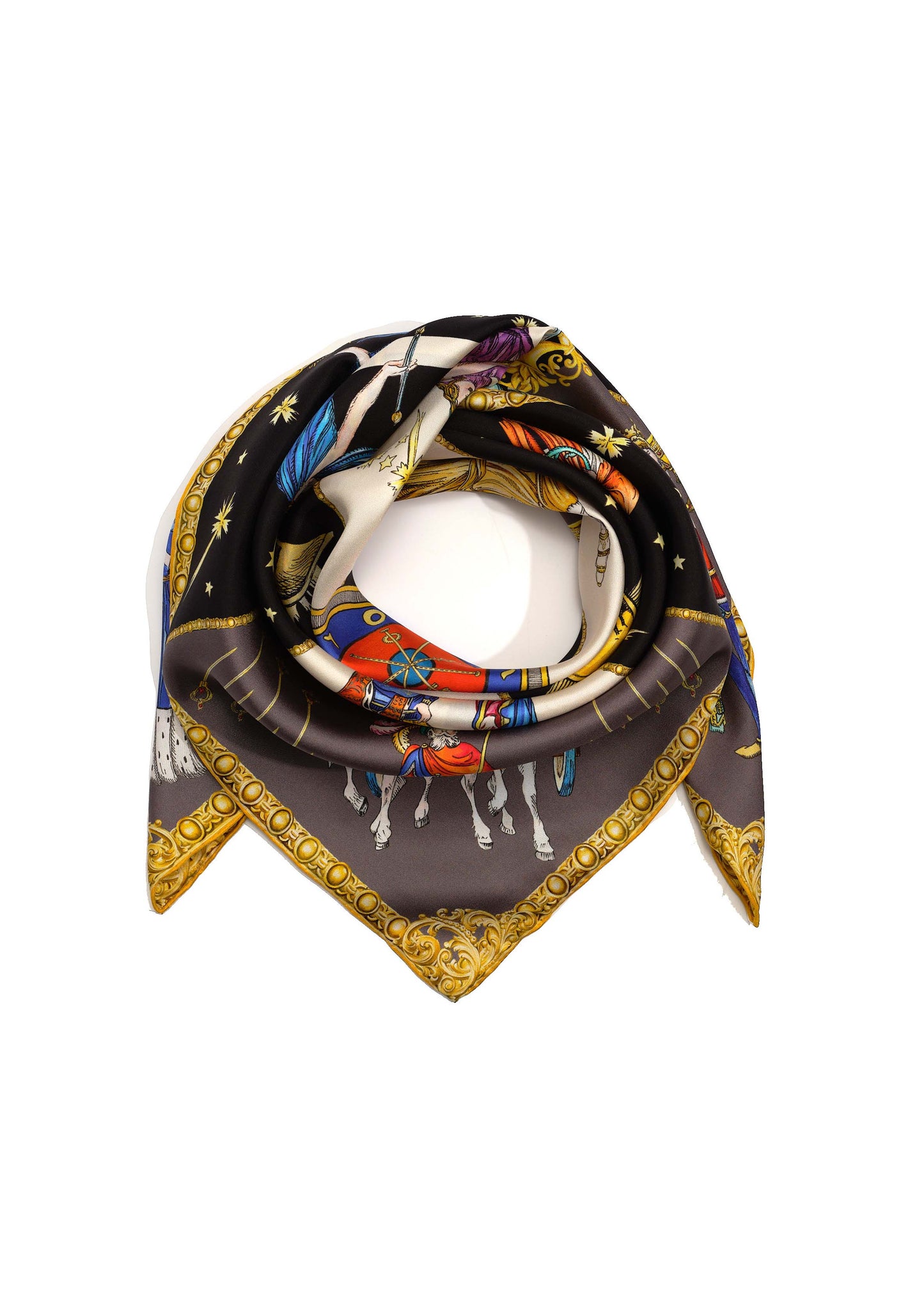 Echo - In The Cards Silk Square Scarf