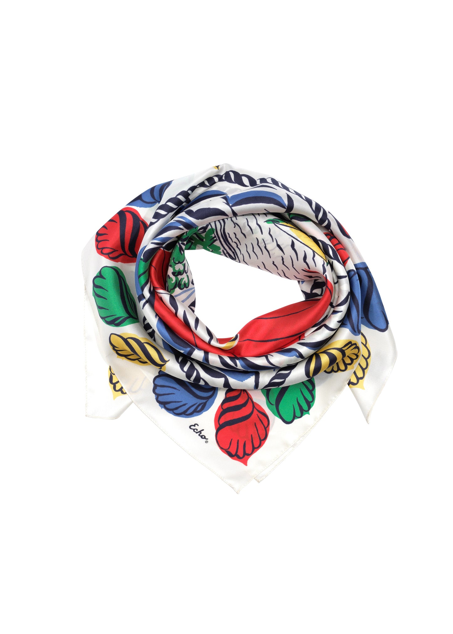Echo - Sail Away Silk Square Scarf