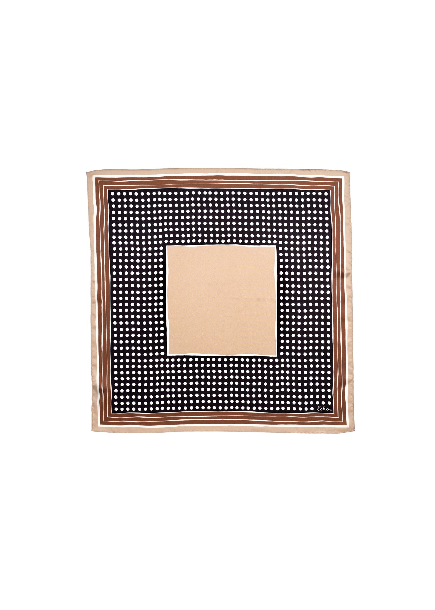Echo - Dotty Silk Bandana