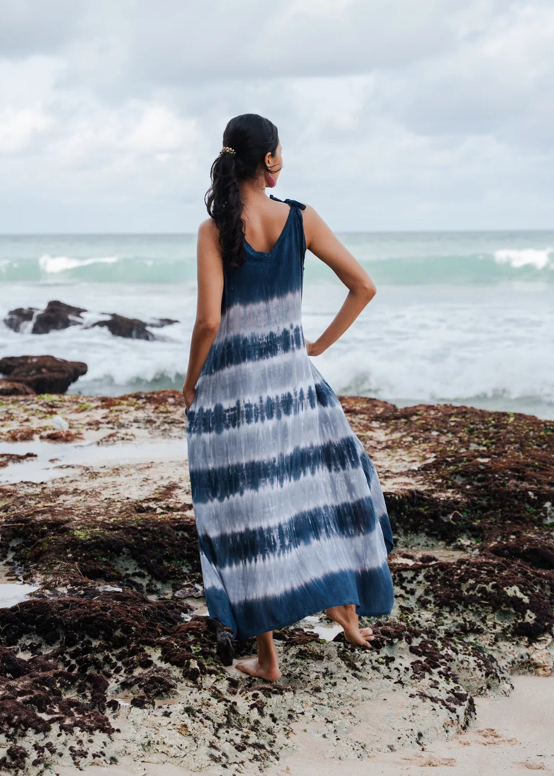 Suzie Blue - Stripey Dress - GIFT WITH PURCHASE