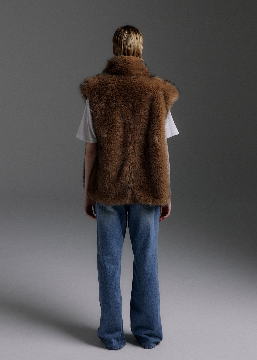 MoliOlli - Etoil Scarf Collar Vest