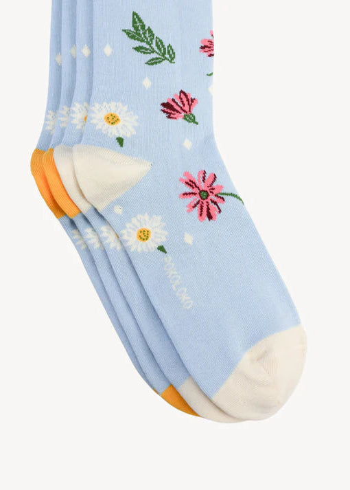 Pokoloko - Daisy Days Pima Socks - Pack of 2