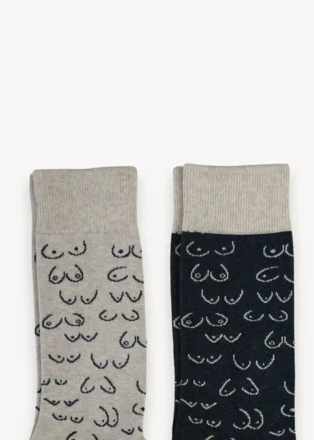 Pokoloko - Boobie Pima Socks - Pack of 2