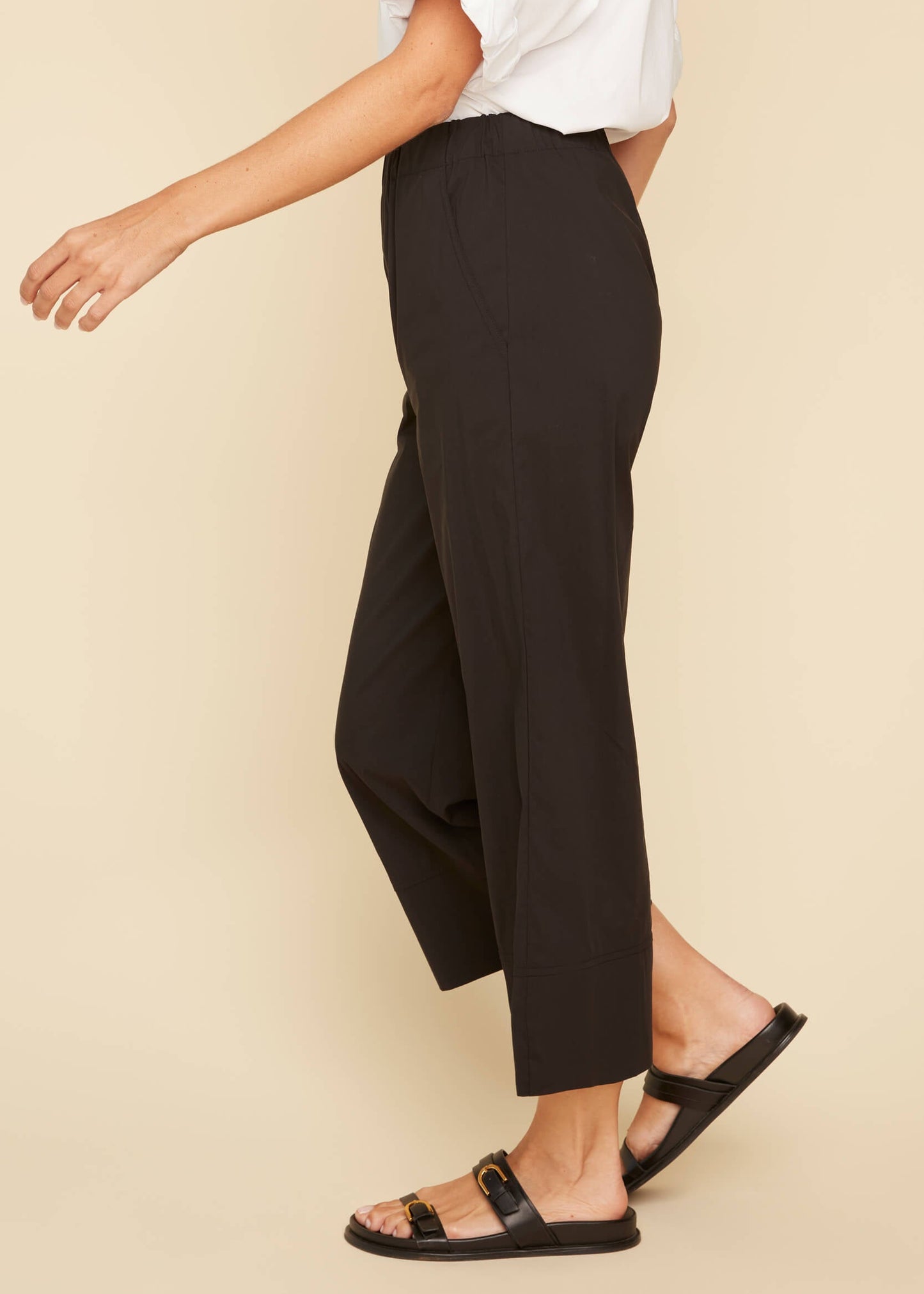 Renuar - Cropped Solid Pant