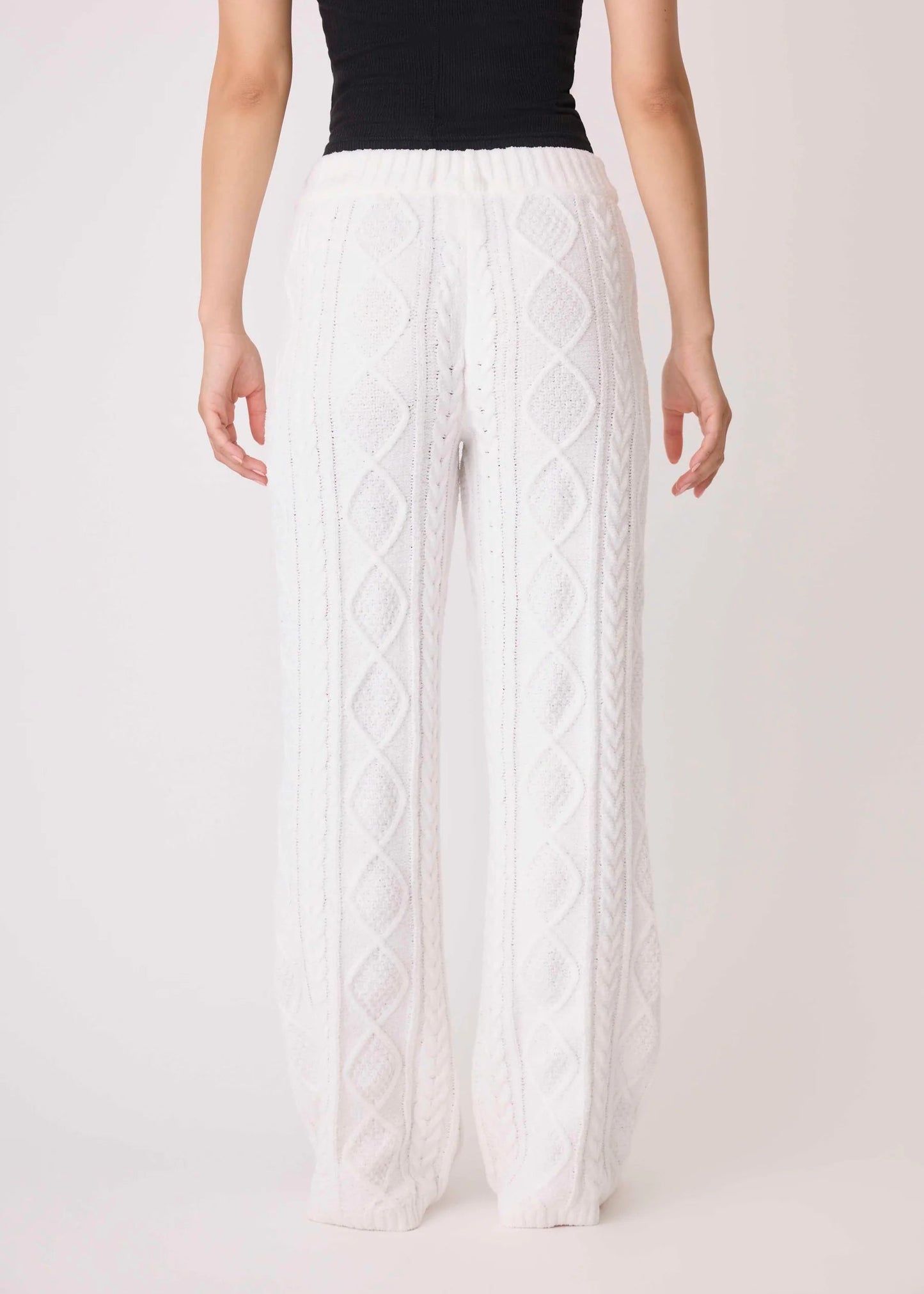 PJ Salvage - Chenille Cable Knit Lounge Pant