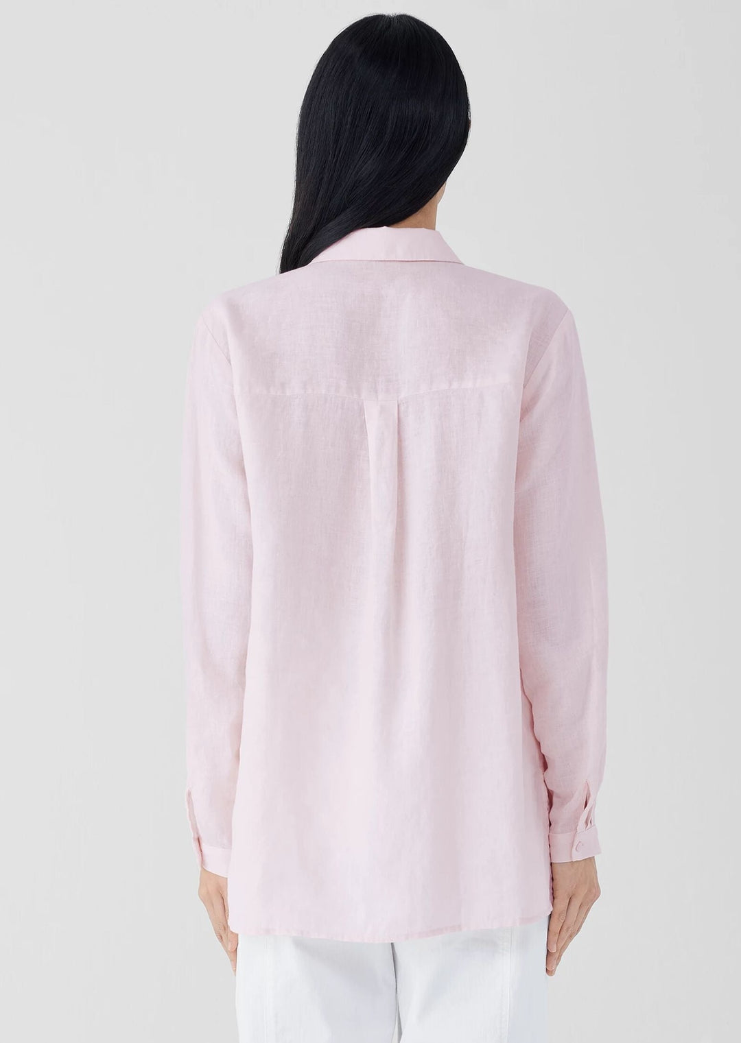 Eileen Fisher - Organic Handkerchief Linen Classic Collar Shirt