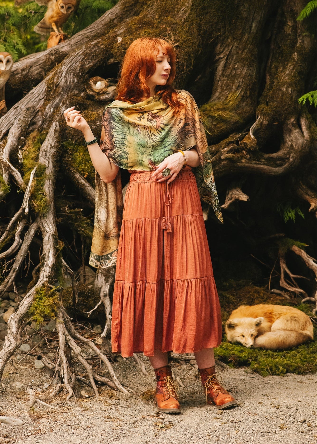 Market of Stars - Woodland Wisdom Scarf