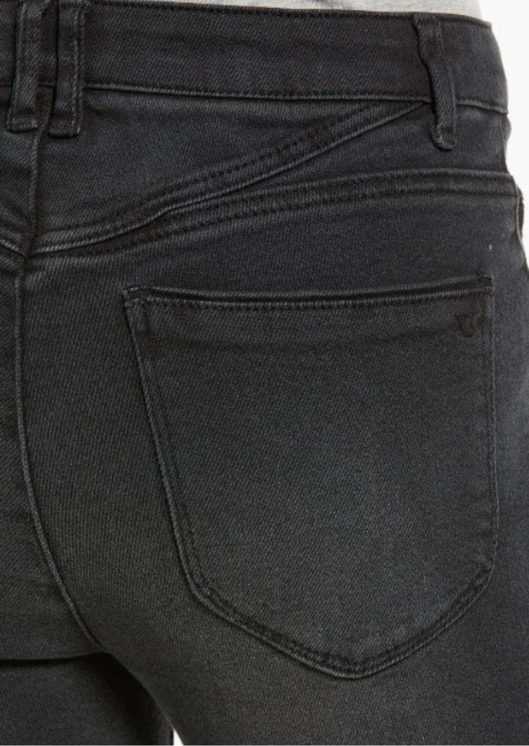 Wit & Wisdom - Jean Bennet Skyrise à ourlet brut couleur orge