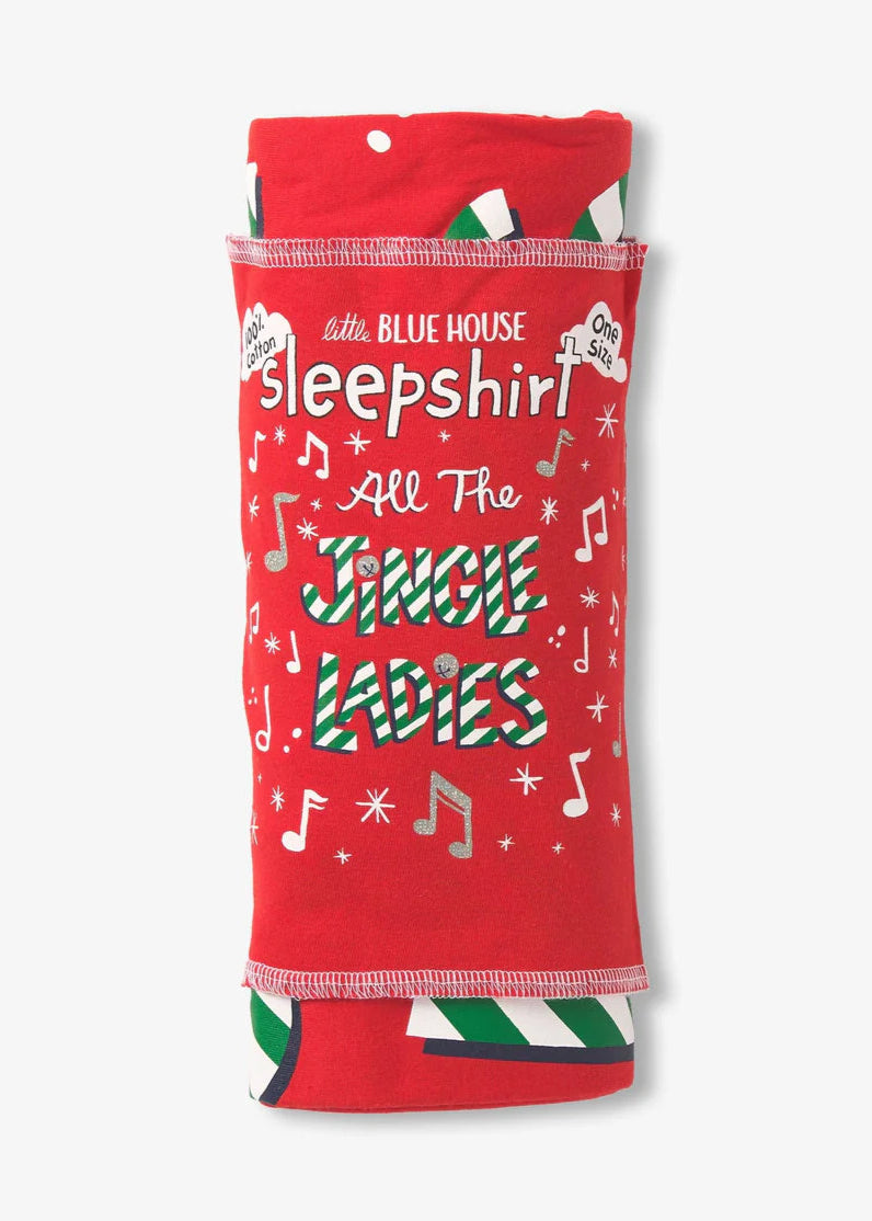 Little Blue House - All The Jingle Ladies Sleepshirt