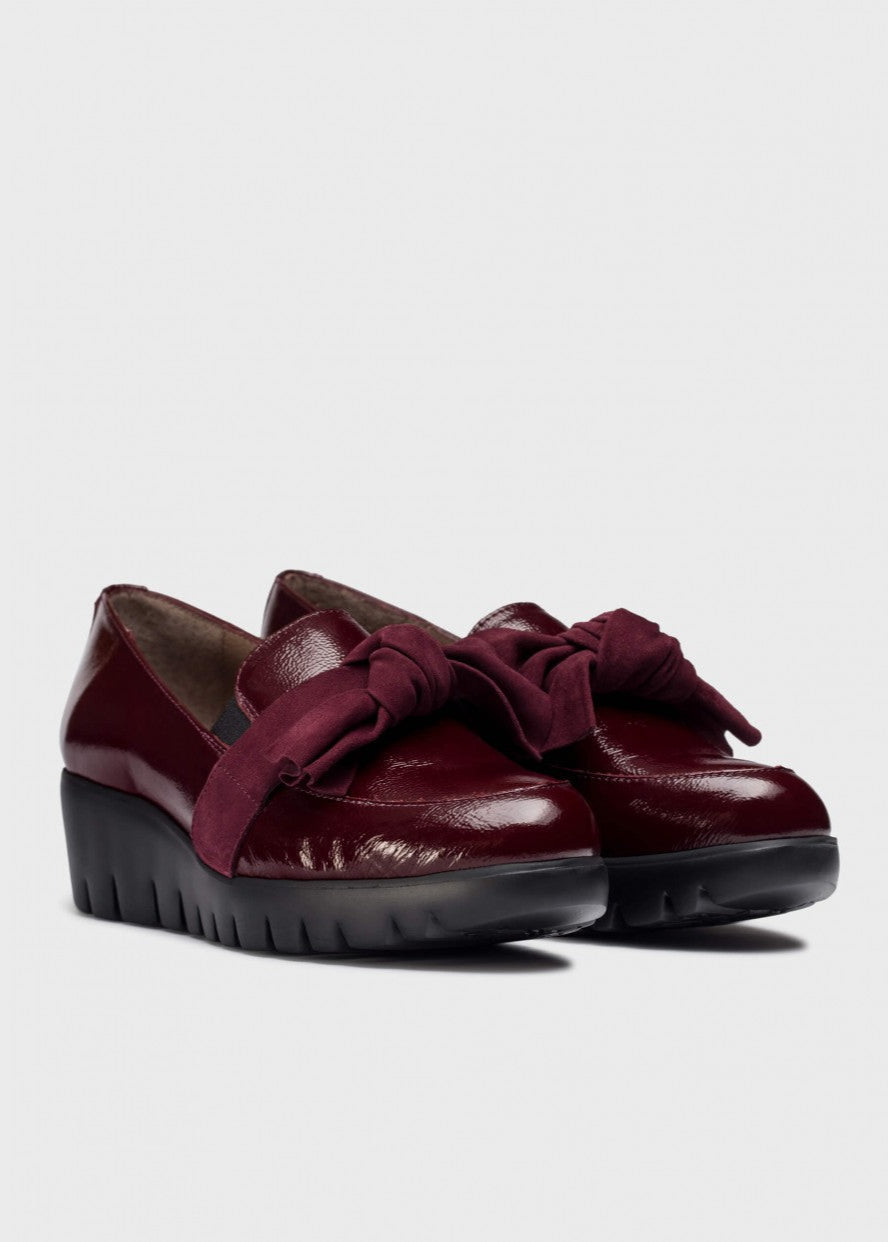 Wonders Patent Leather Bow Loafer - Main Image