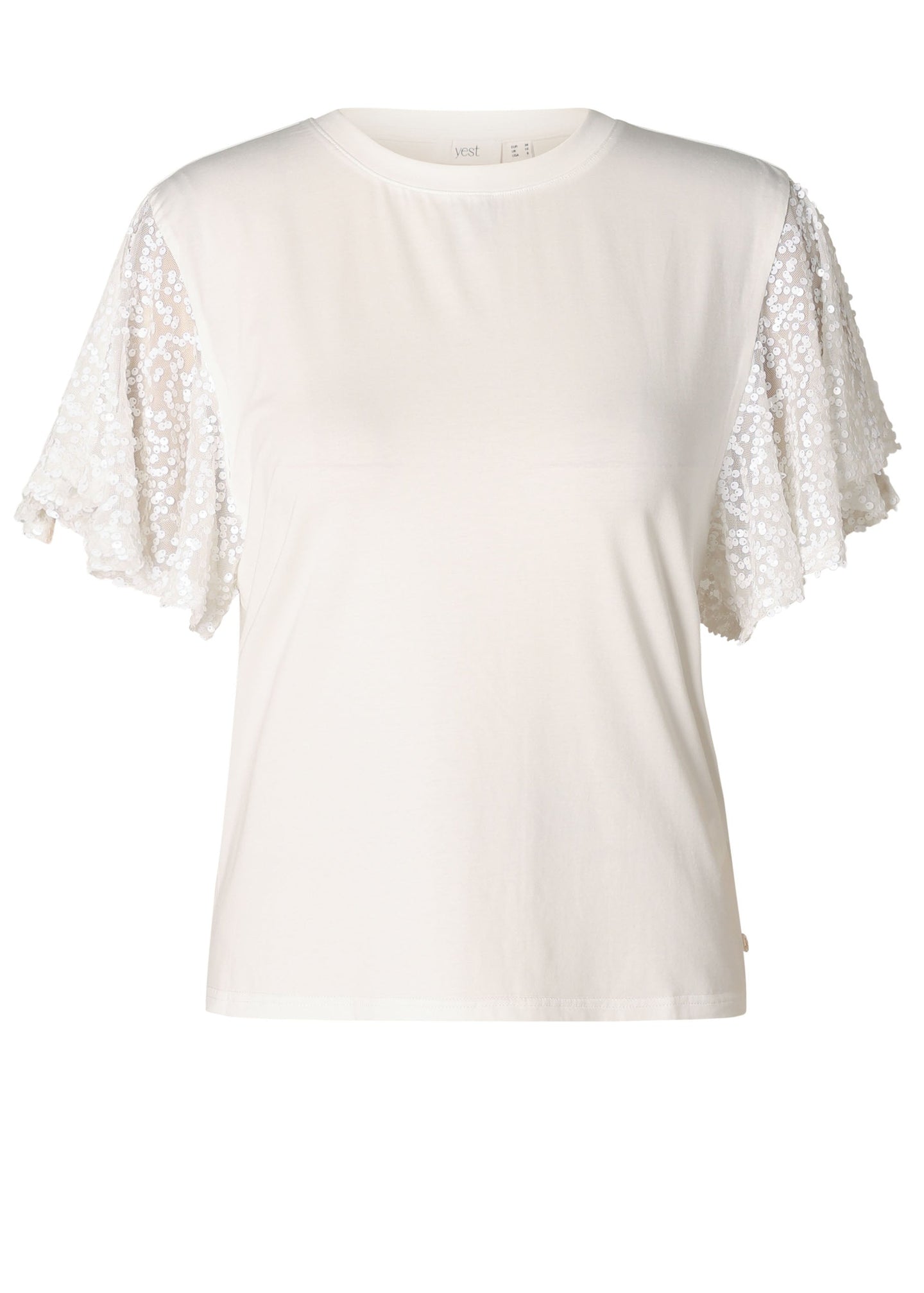Yest - Kiana Sequin Sleeve Top