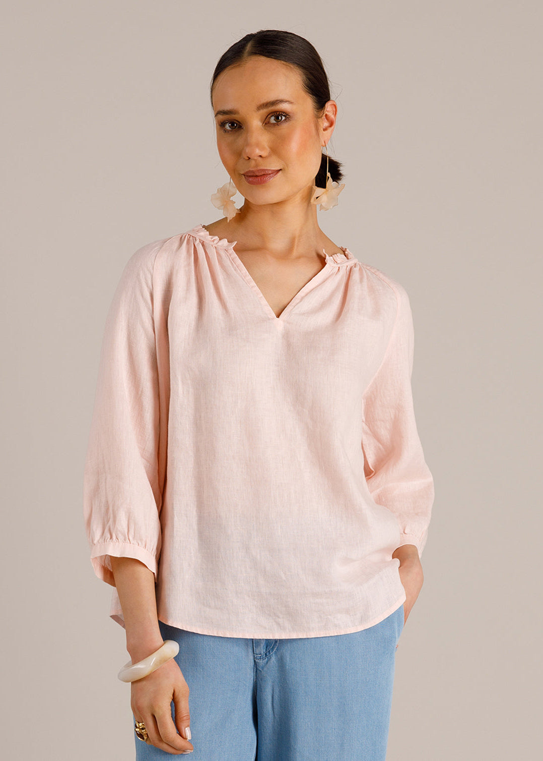 Yest - Malika Linen Blouse