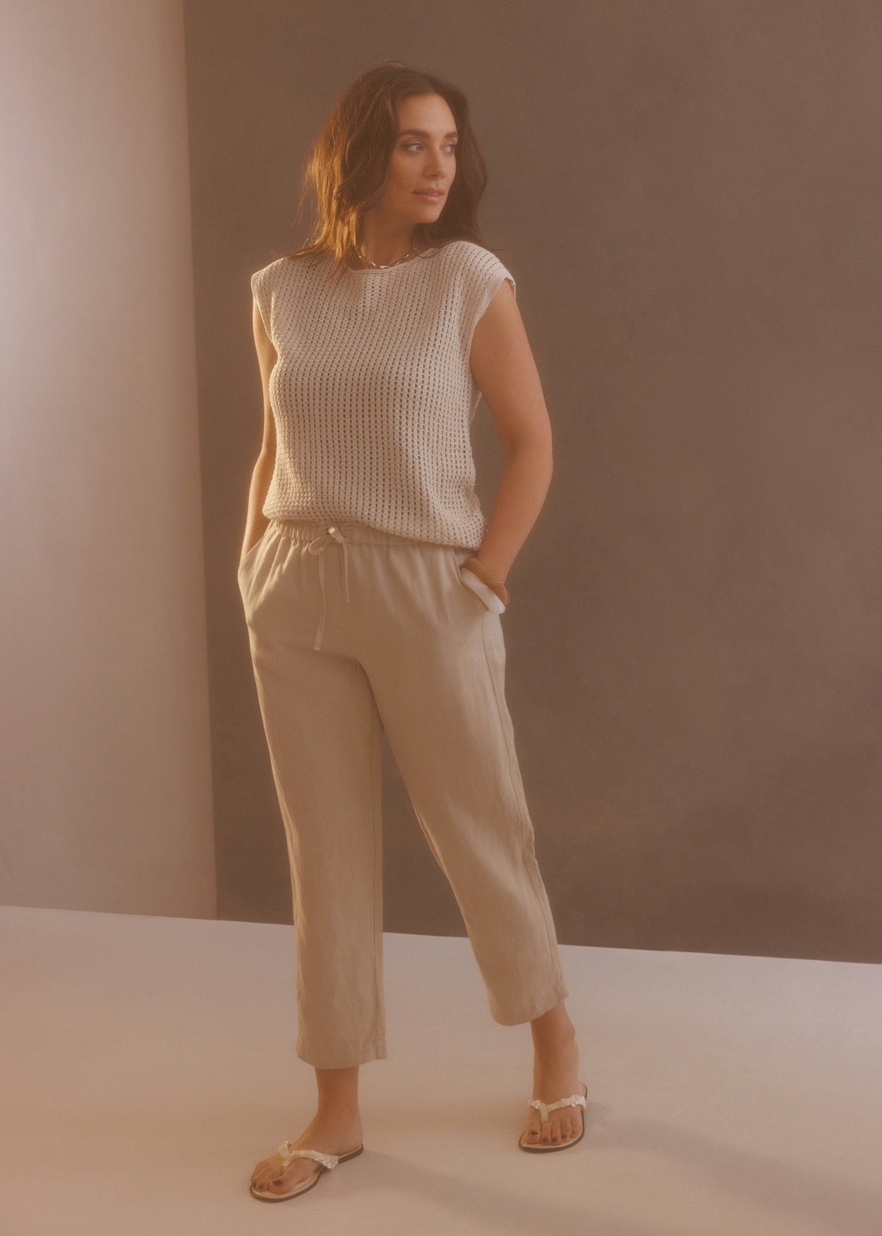 Yest - Maddy Open Knit Top