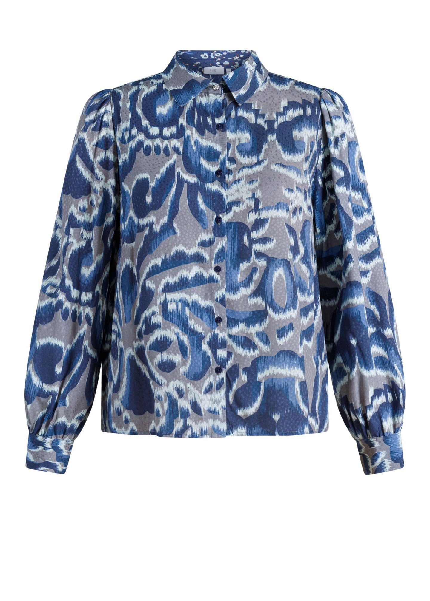 Yest - Ussia Warm Grey Blouse